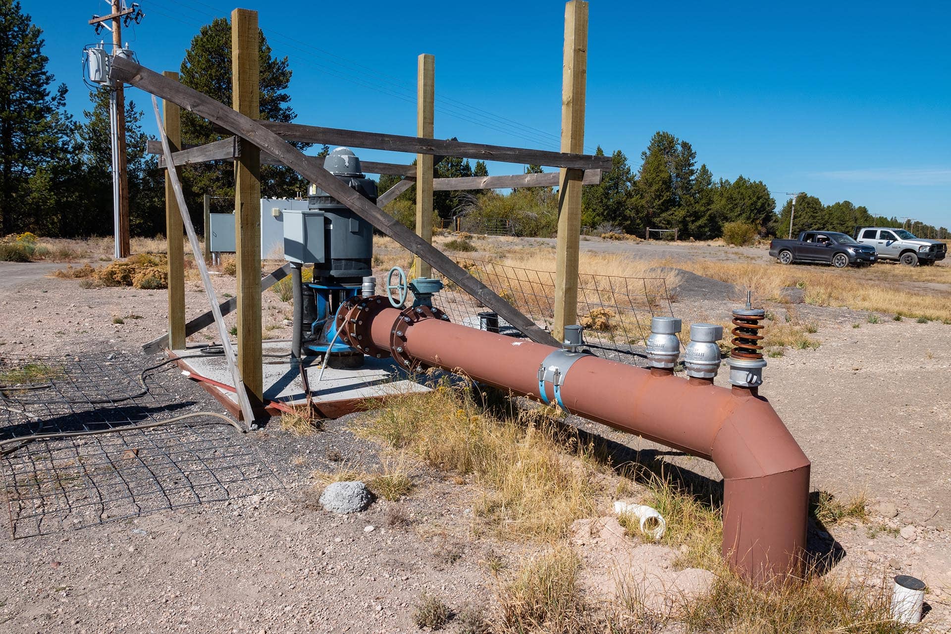 irrigation pump oregon bar y ranch pivots