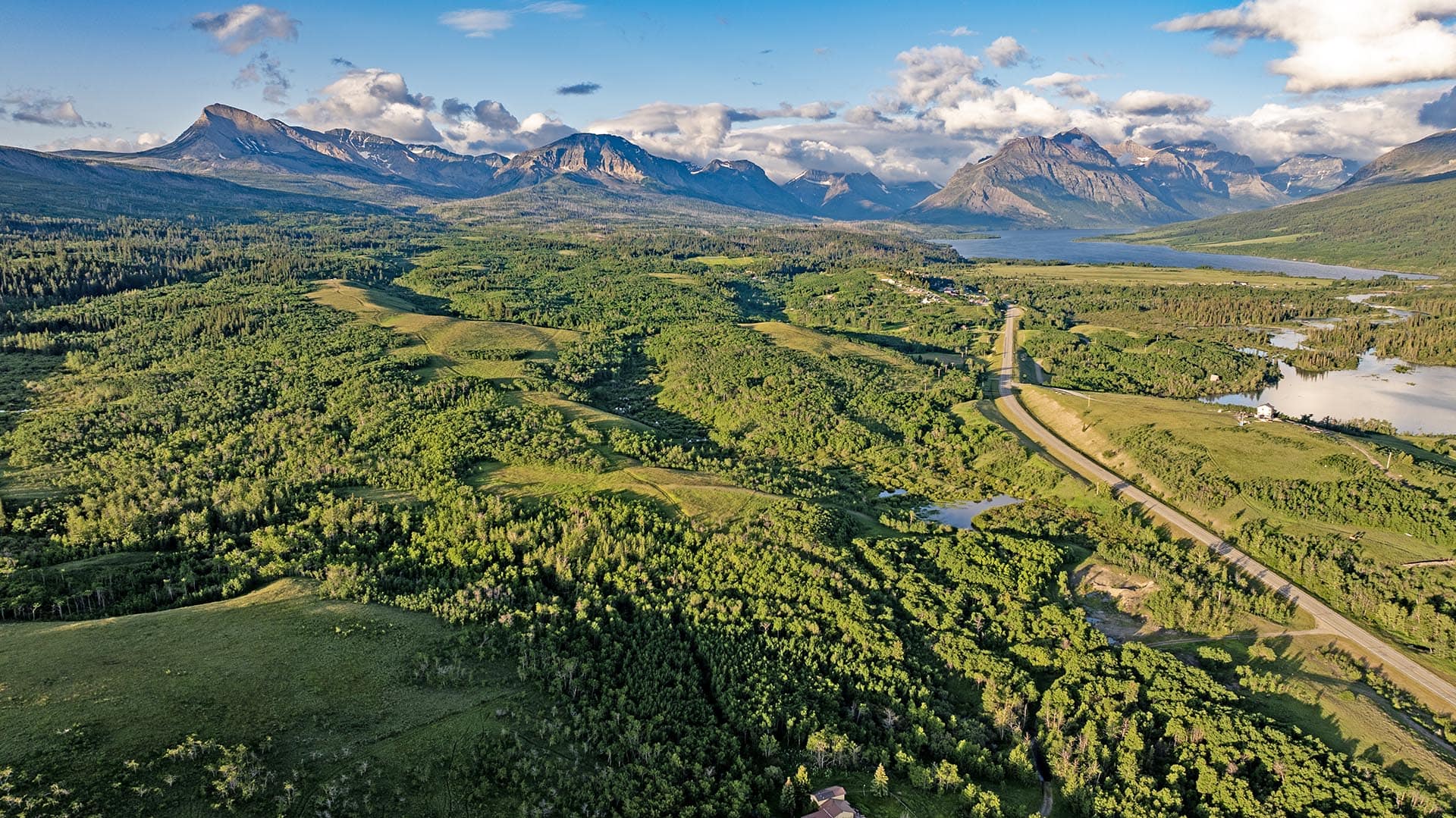 large acreage forest land montana st. mary overlook