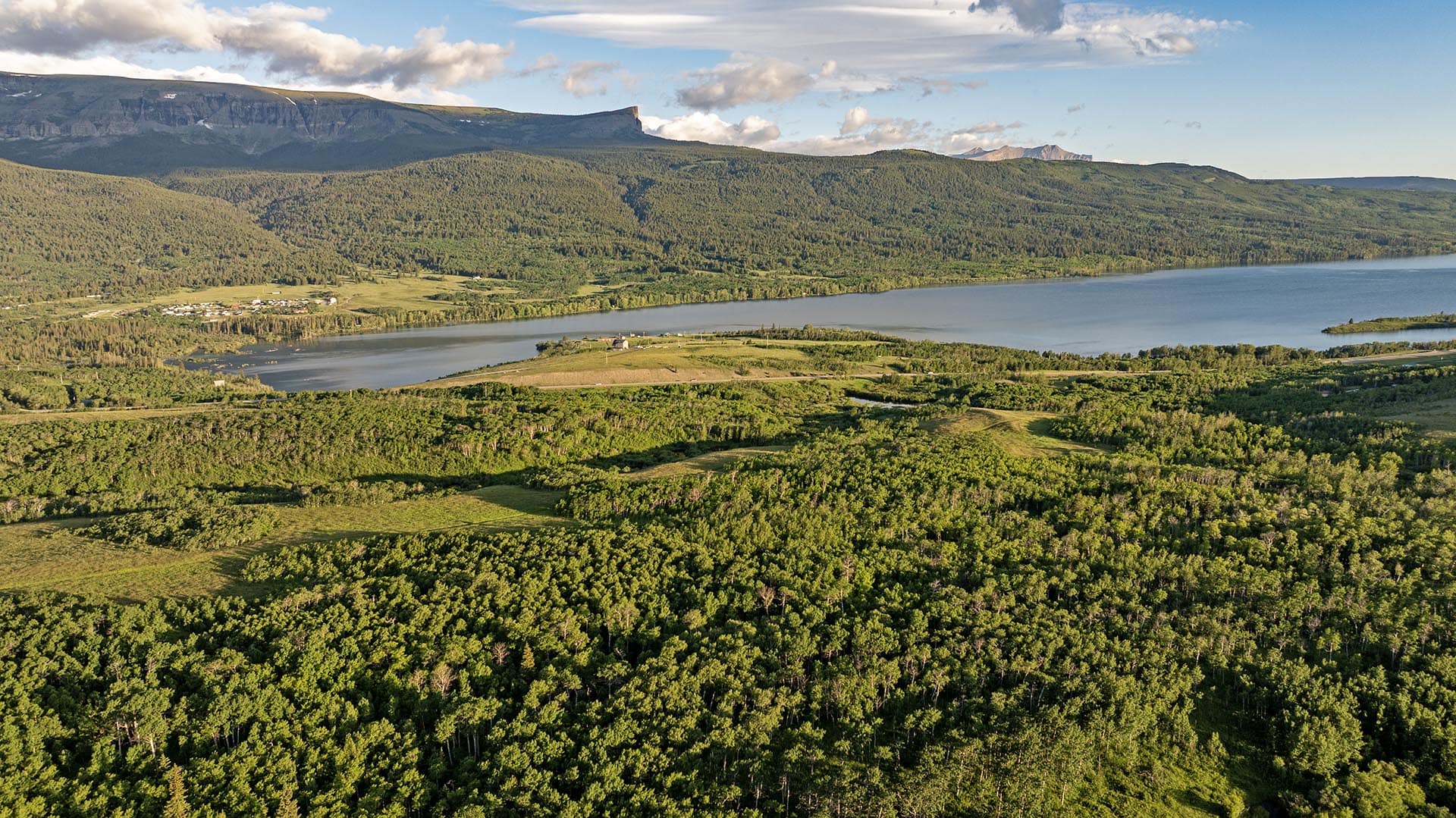 large acreage forest land montana st. mary overlook