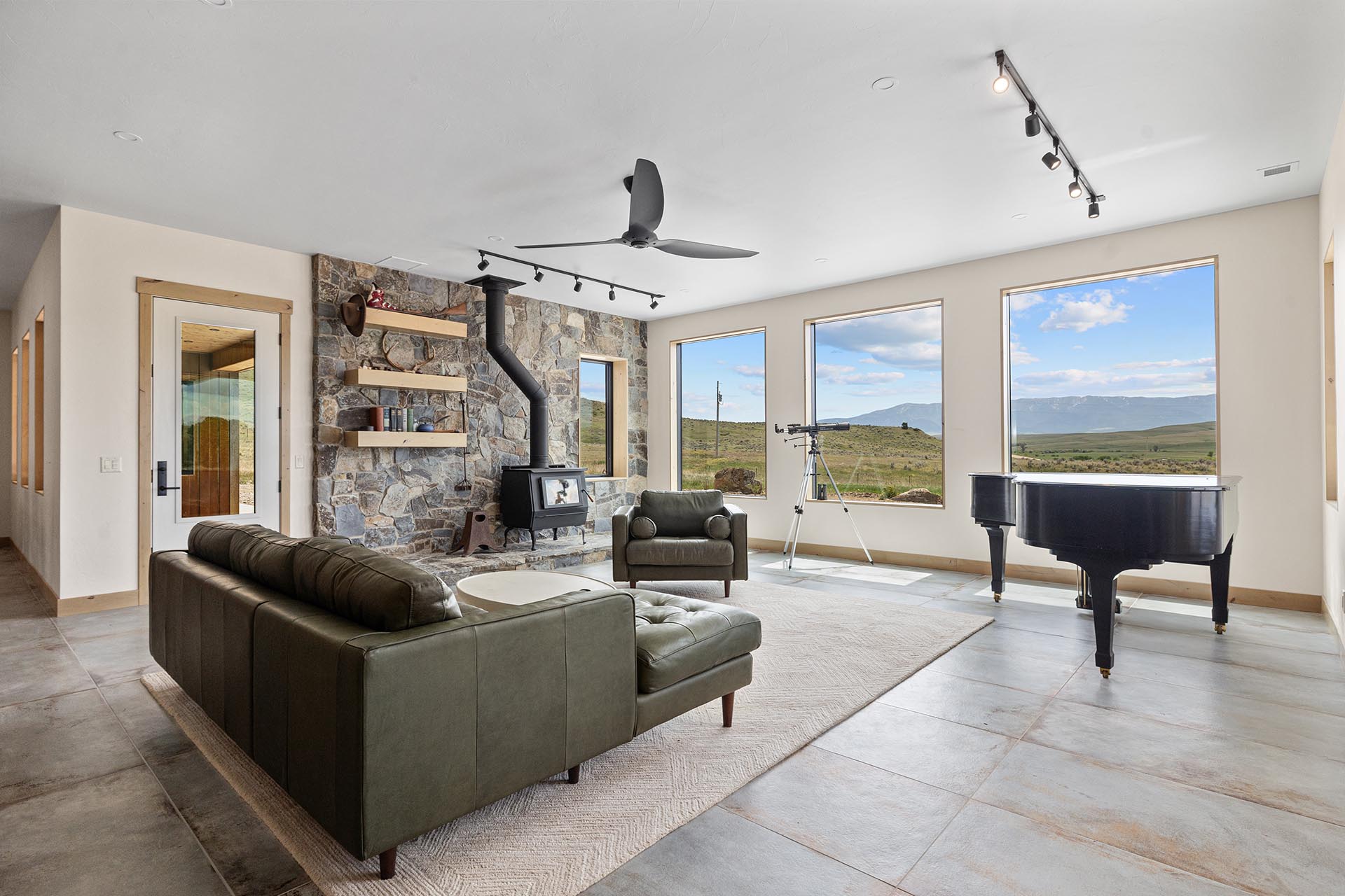 living room views montana j lazy j ranch