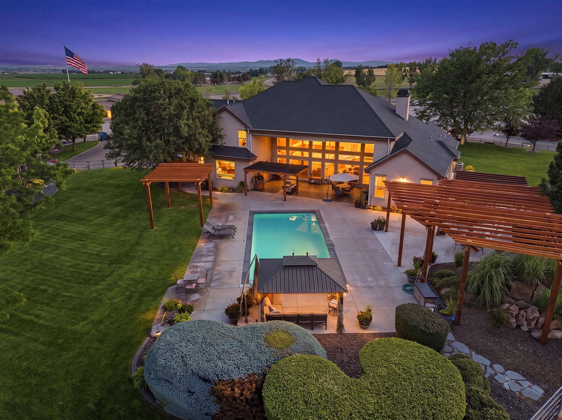luxury horse property idaho rockn a ranch