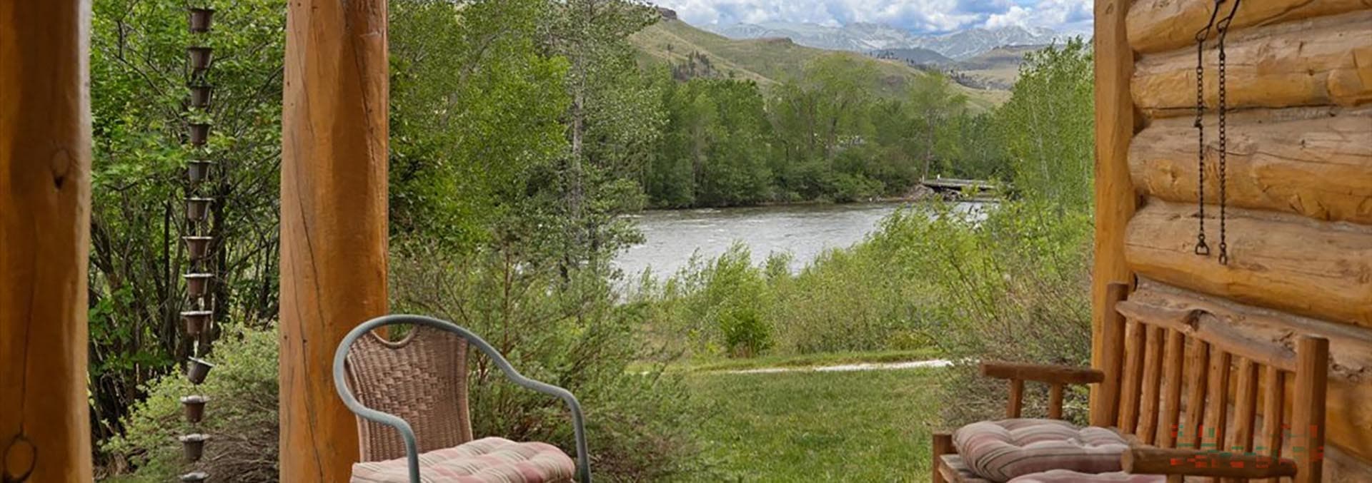 montana waterfront property for sale trout creek lodge on the stillwater river