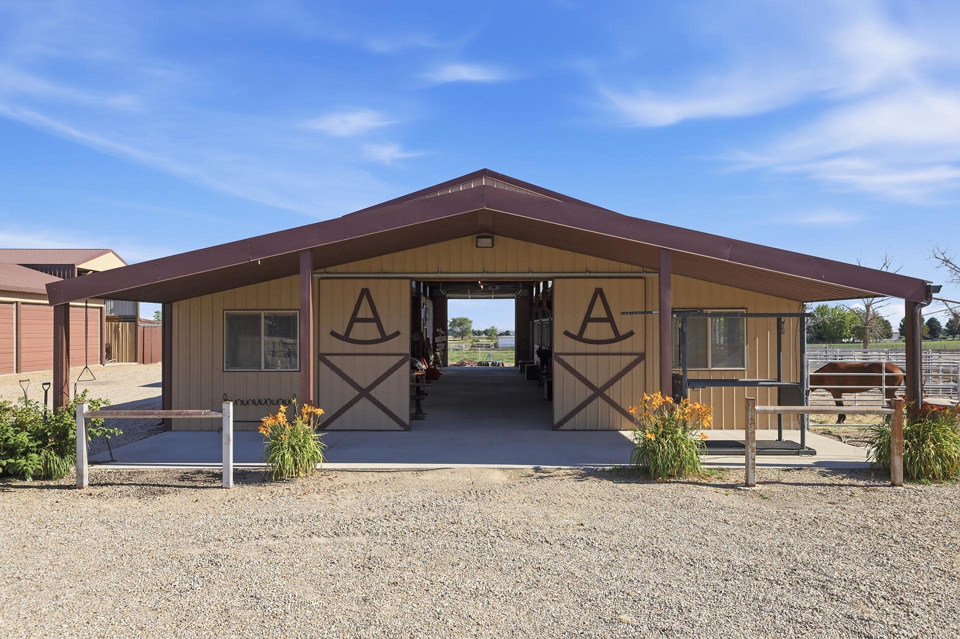 open concept dining room idaho rockn a ranch