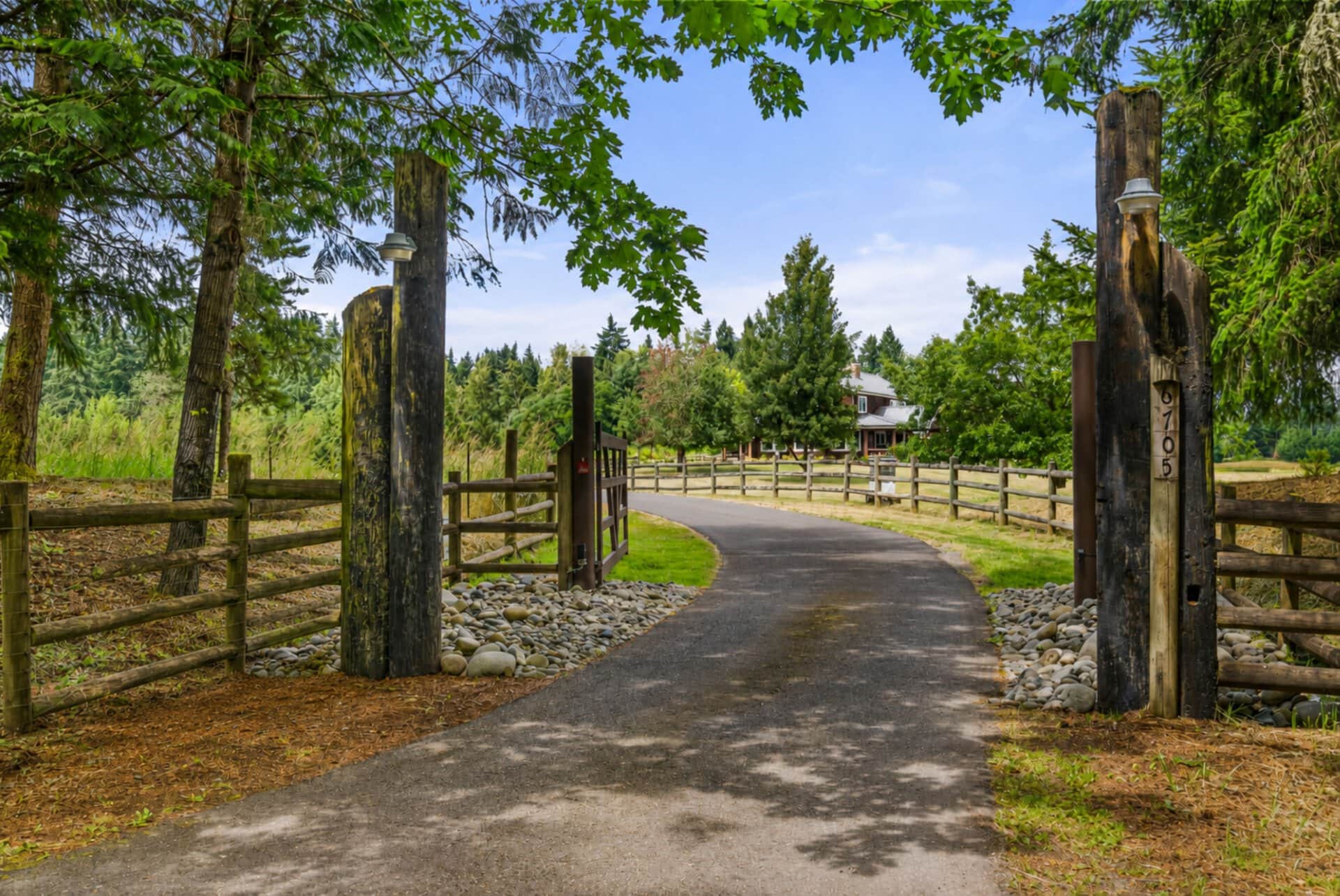 private gated luxury home washington still water retreat