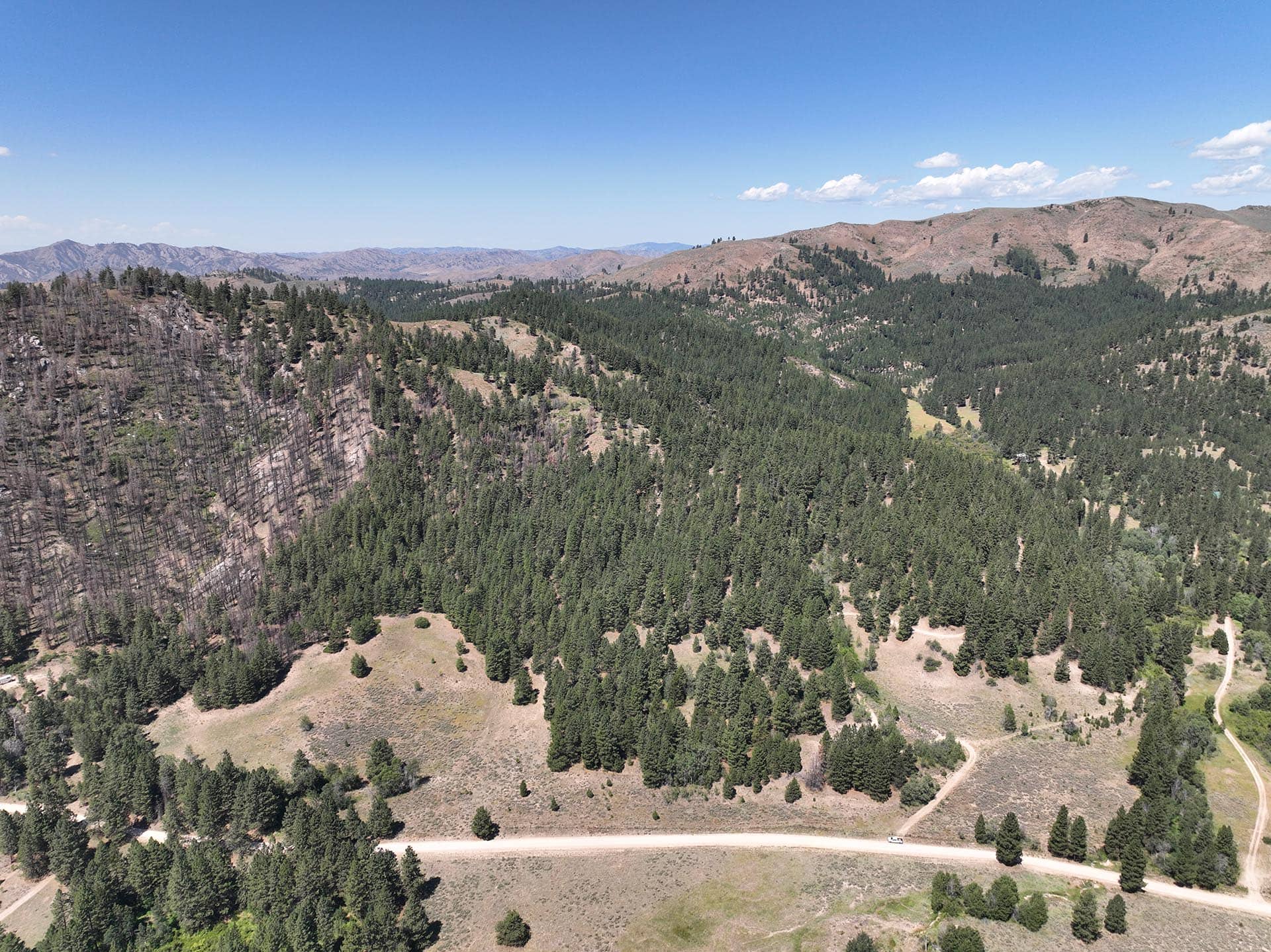 private ridge valley road idaho mountain land and lots