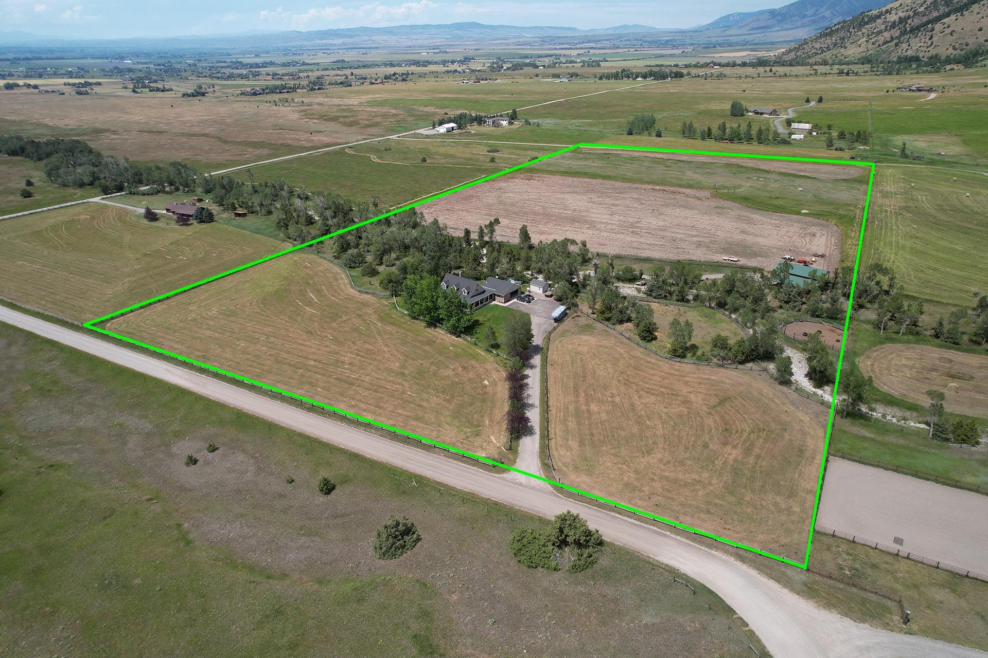 property boundary montana middle cottonwood homestead