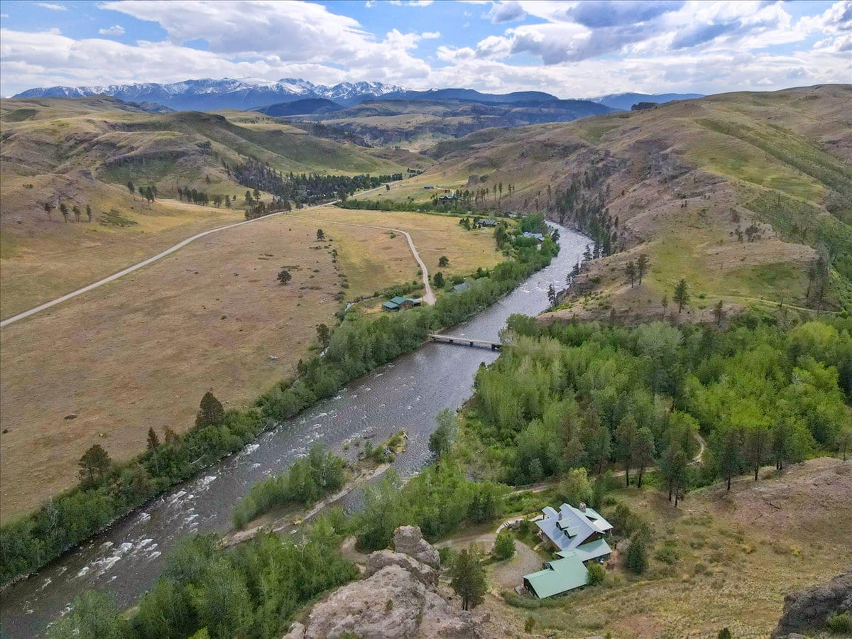 property for sale near absarokee montana trout creek lodge on the stillwater river