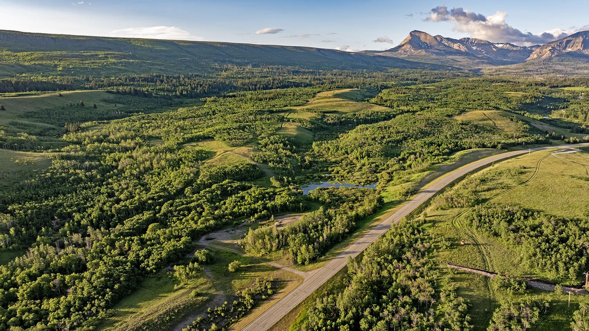 road frontage land montana st. mary overlook