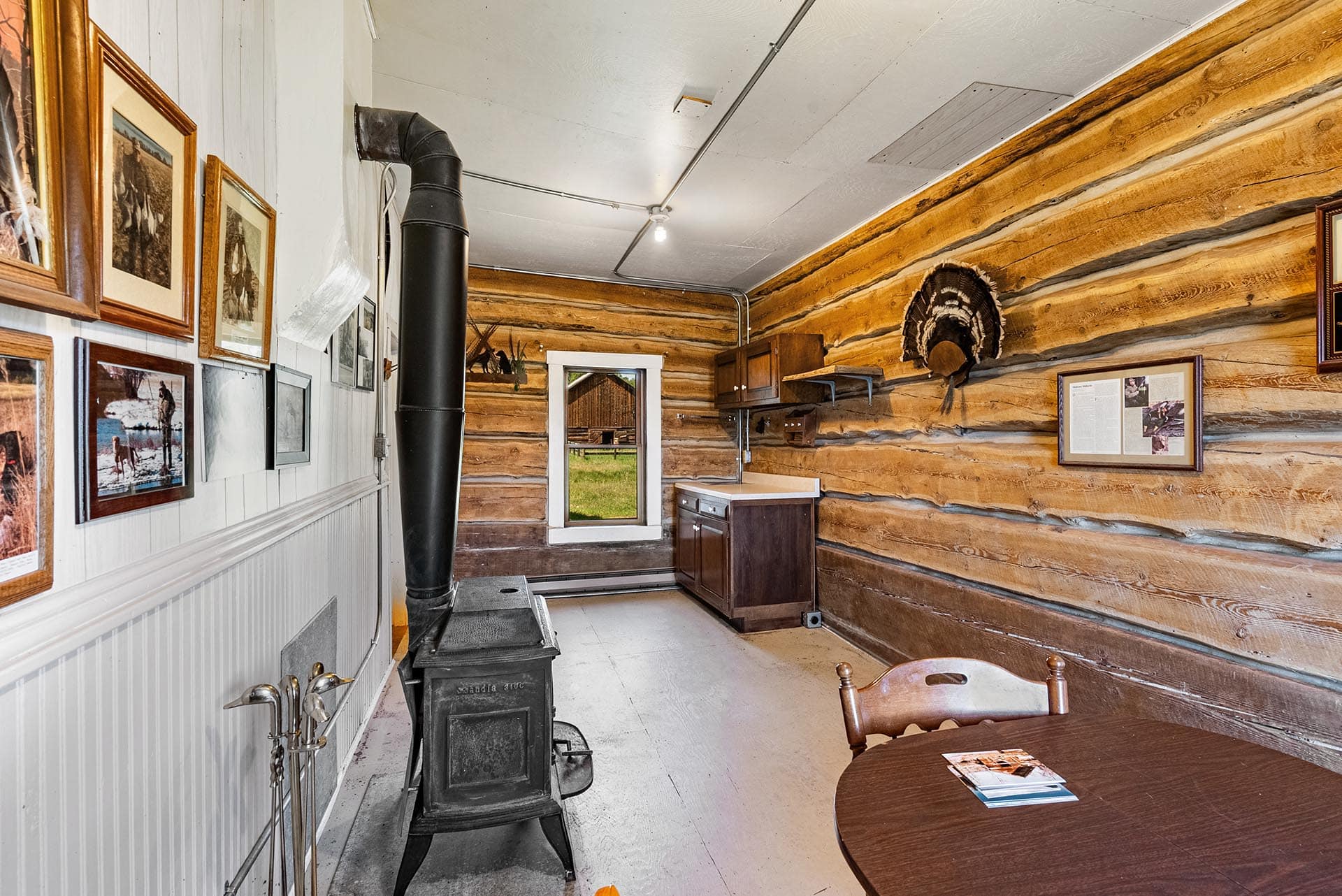 rustic log cabin for sale montana mallard springs ranch