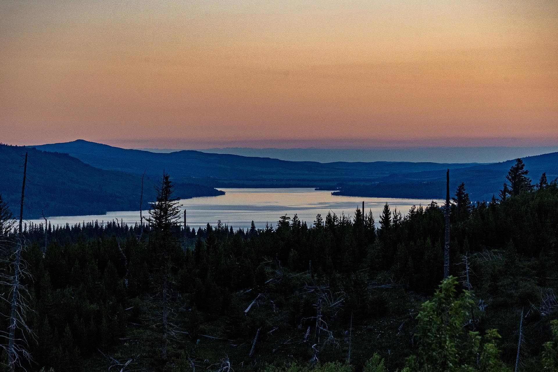 scenic lake sunset property for sale montana st. mary overlook