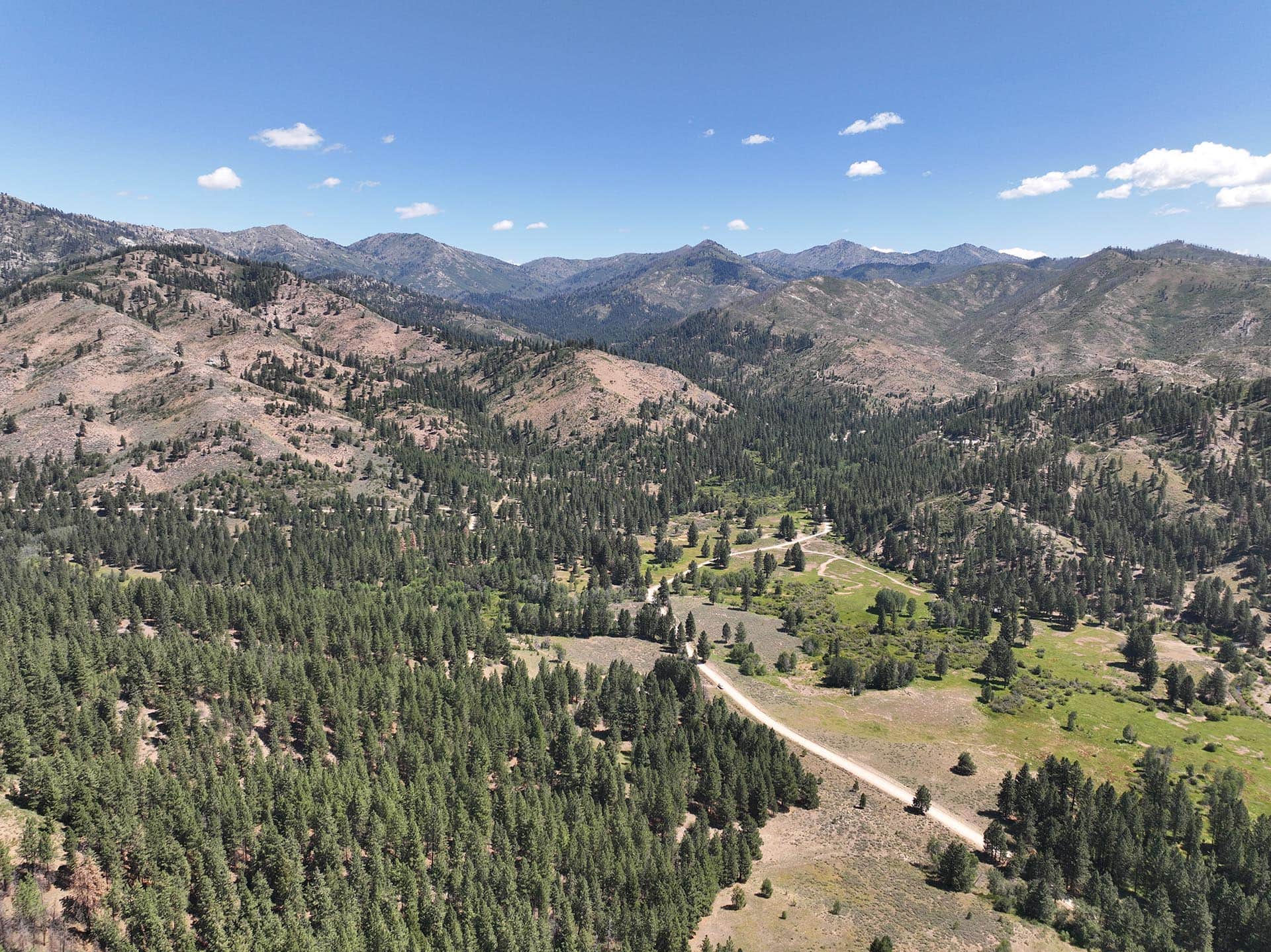 scenic mountain valley overlook idaho mountain land and lots