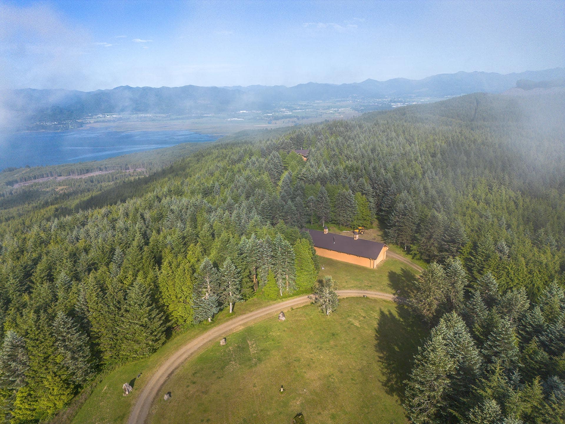 shop aerial oregon tillamook bay timber retreat