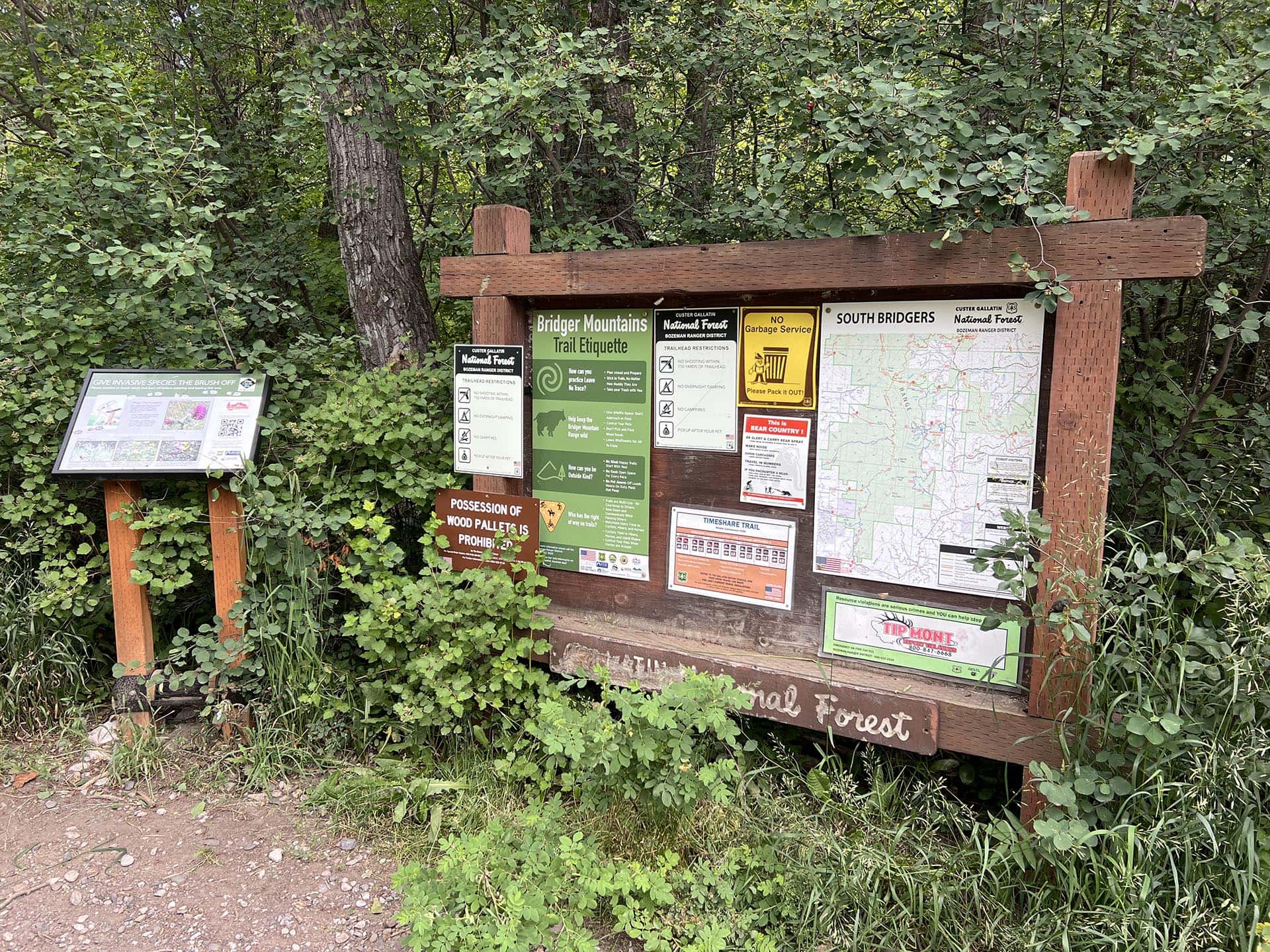 trailhead montana middle cottonwood homestead