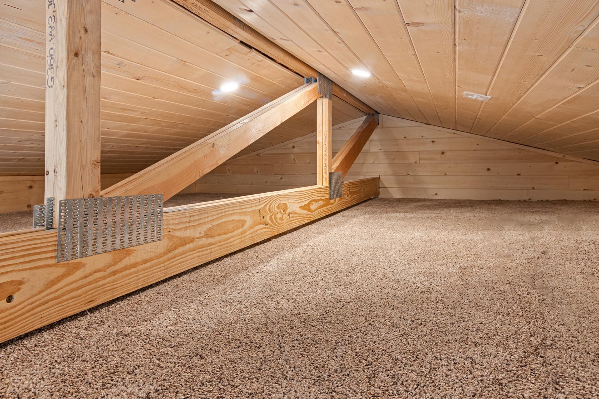 unfinished bonus room montana pintler views retreat