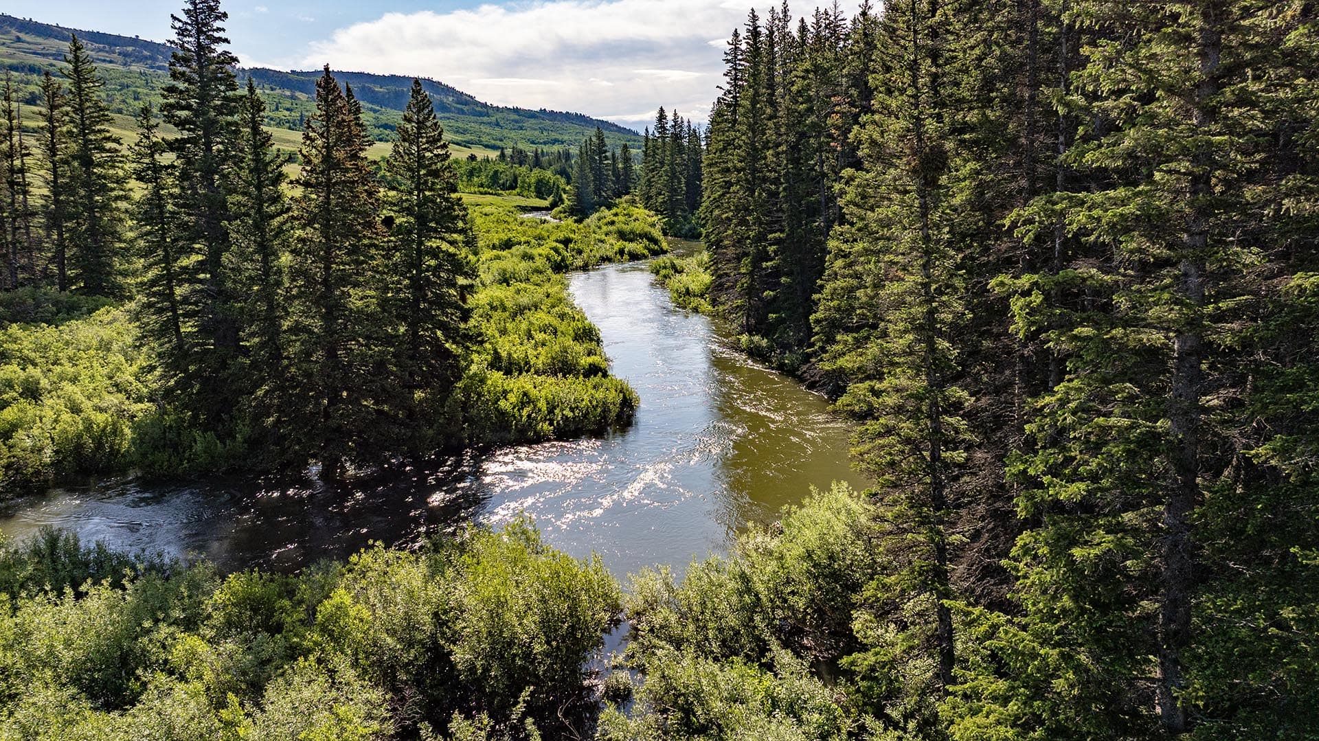 water frontage property for sale montana cutbank creek fishing retreat