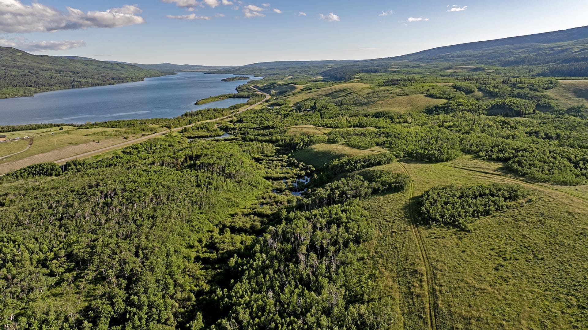 waterfront acreage land montana st. mary overlook