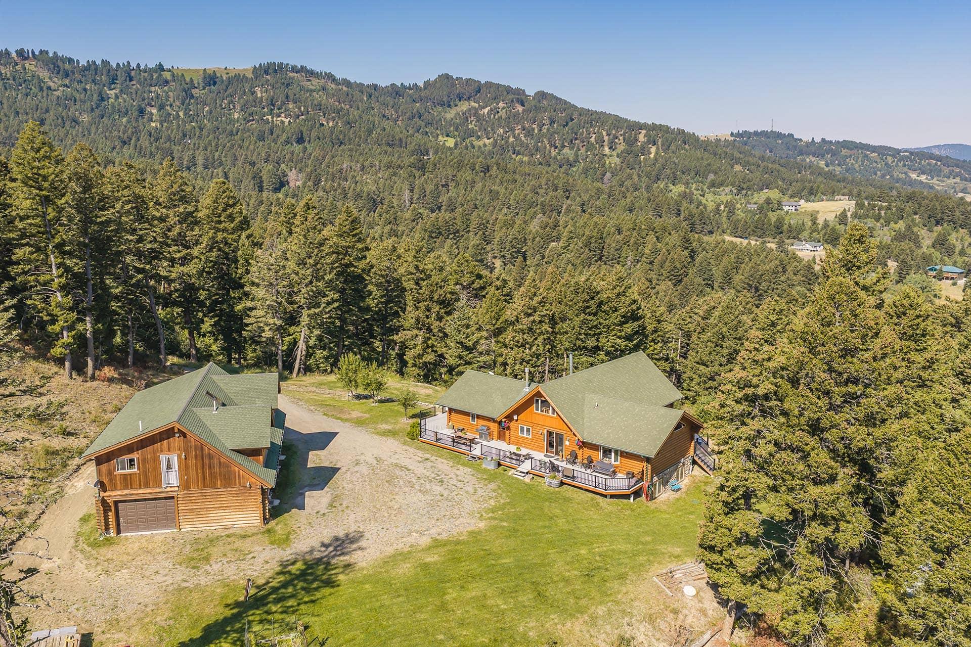 acreage with two homes for sale montana elk ranch