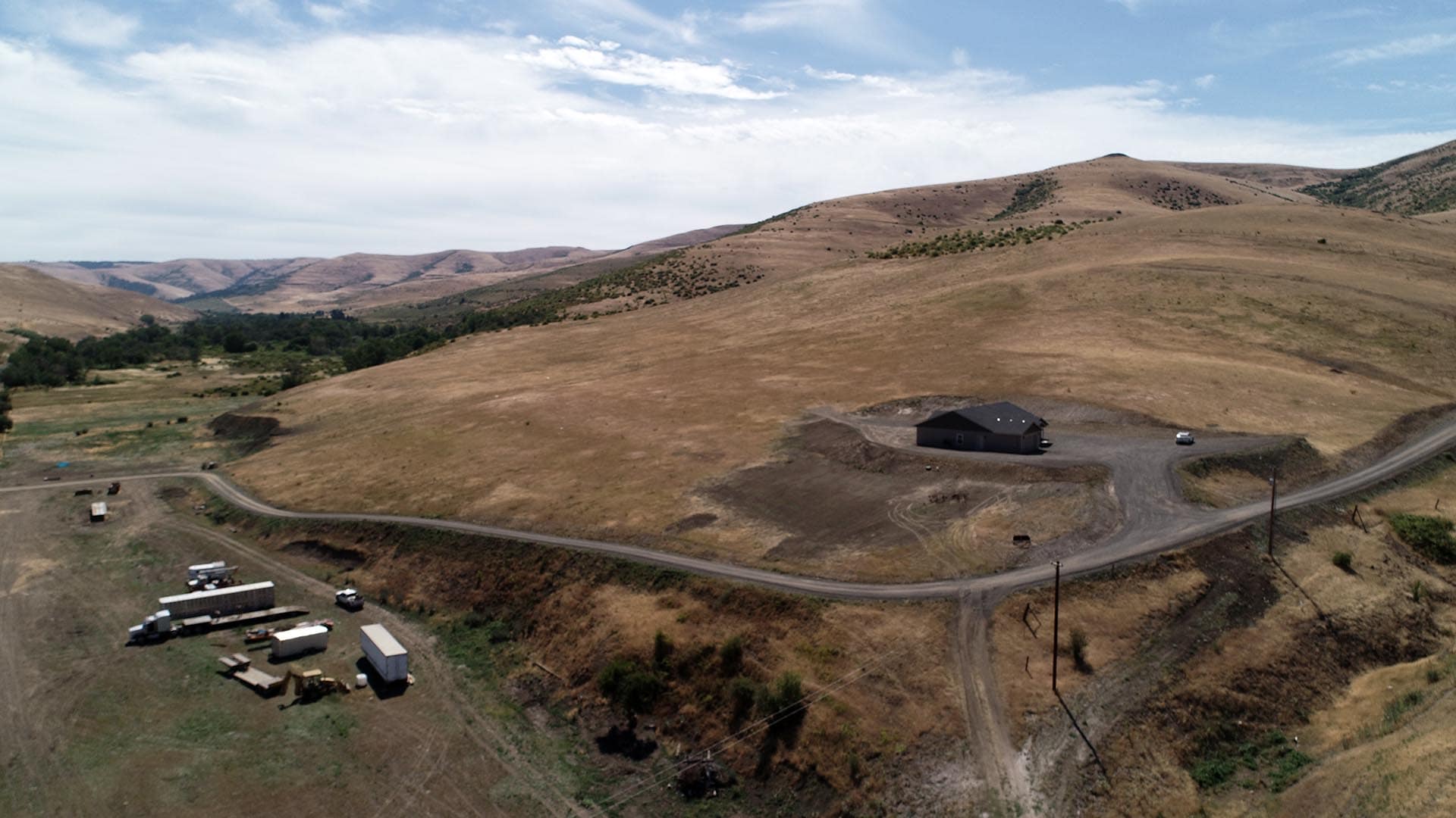 aerial oregon McKay Creek Country Estates