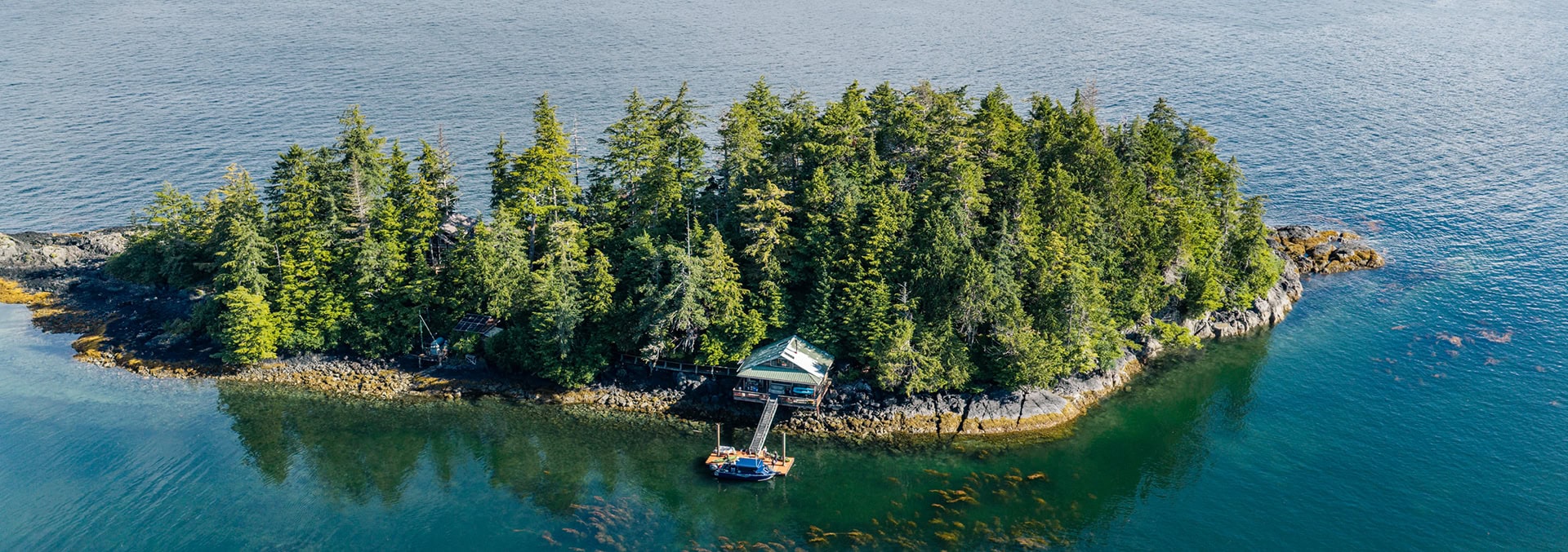 alaska property with land for sale mertz island