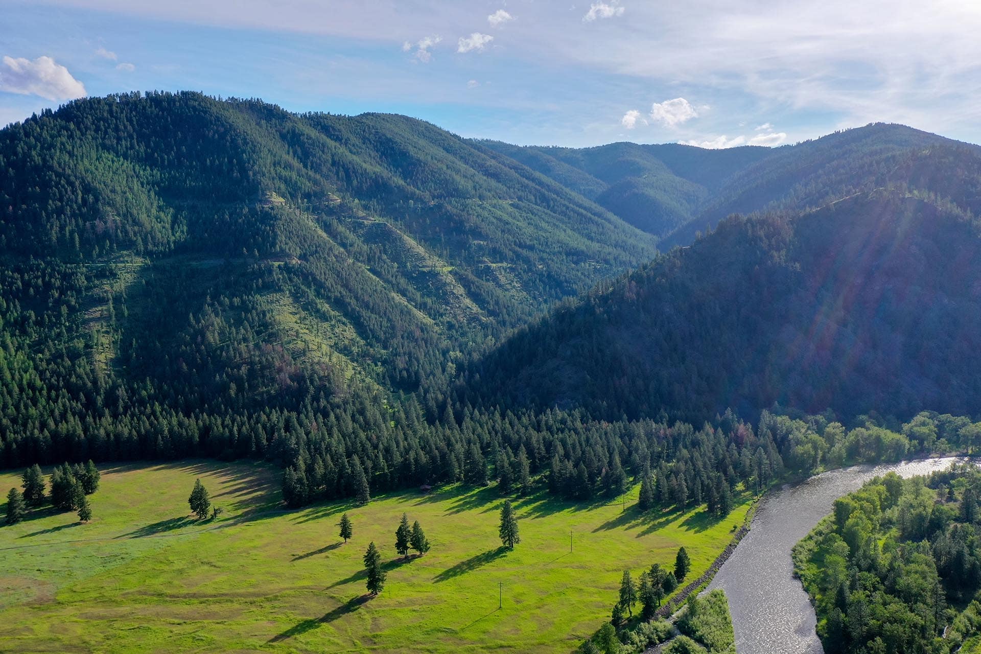 clark fork river valley montana rock clark ranch