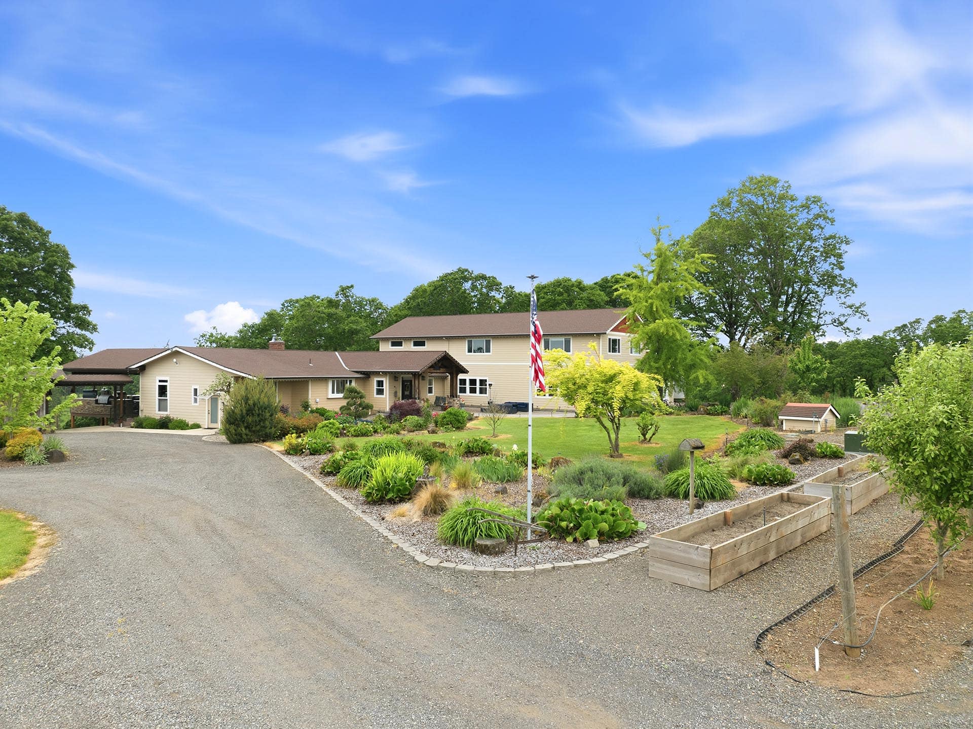 custom home for sale oregon willamette wine country estate