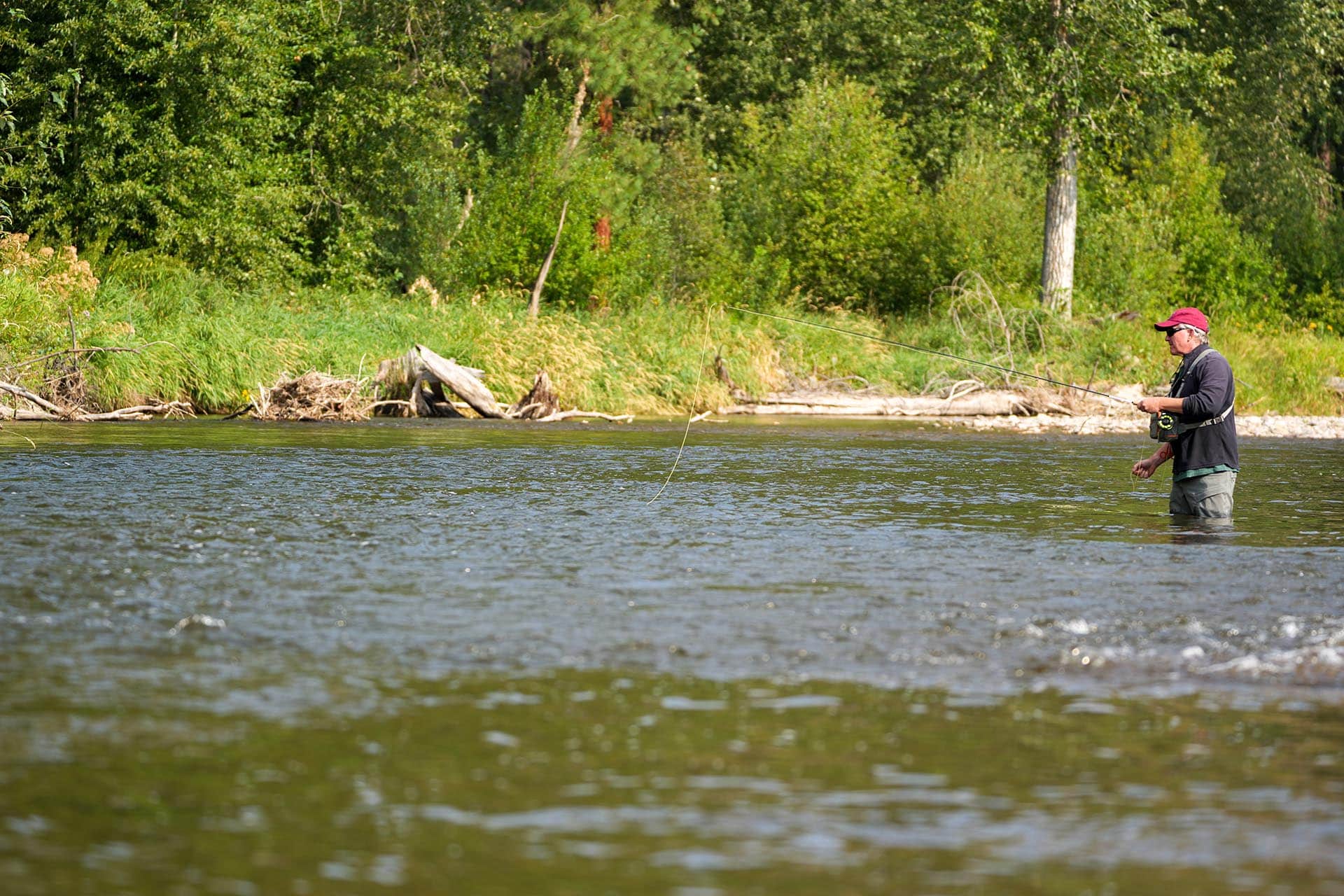 fly fisherman montana rock clark ranch