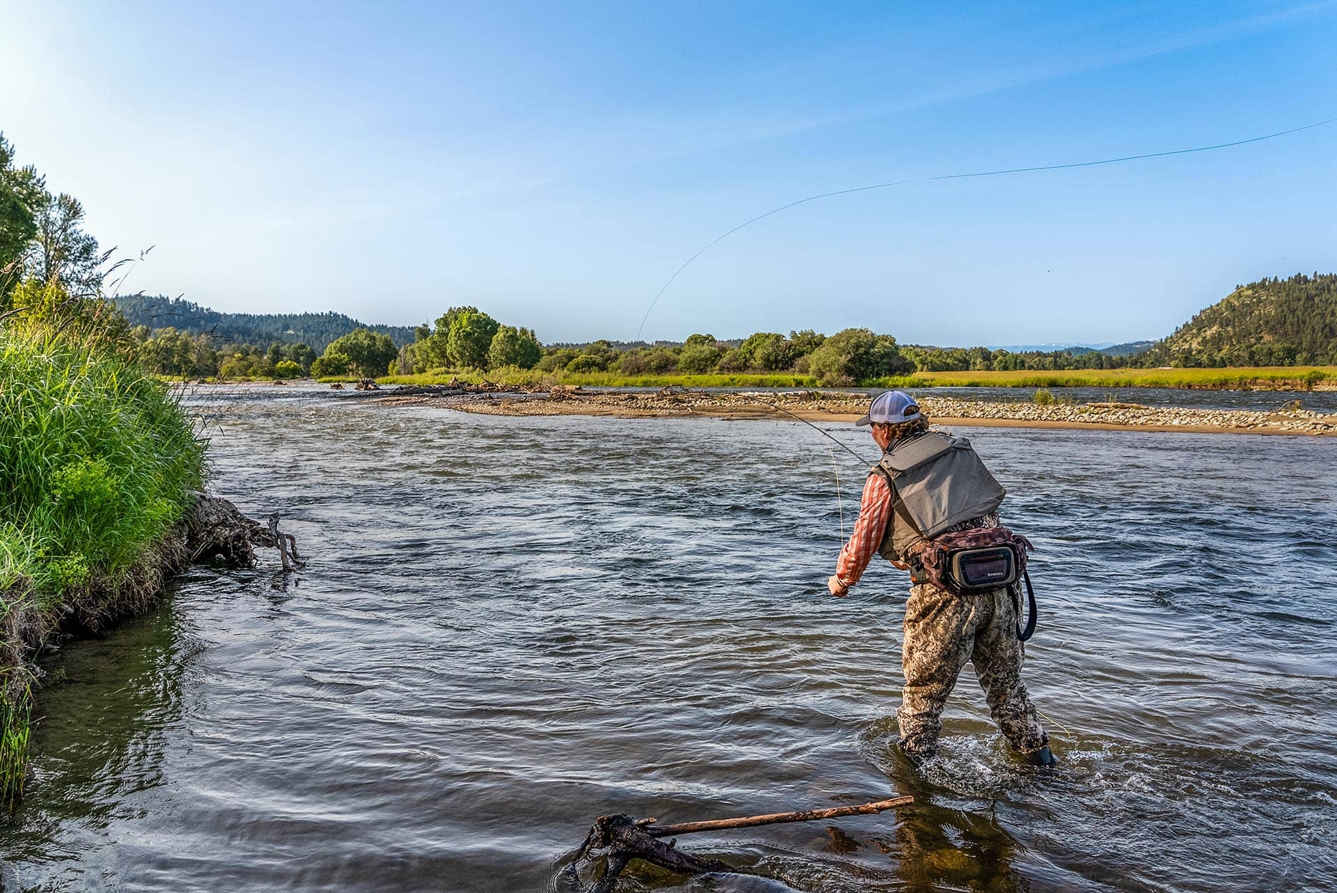 fly fishing river land montana stillwater-yellowstone confluence ranch