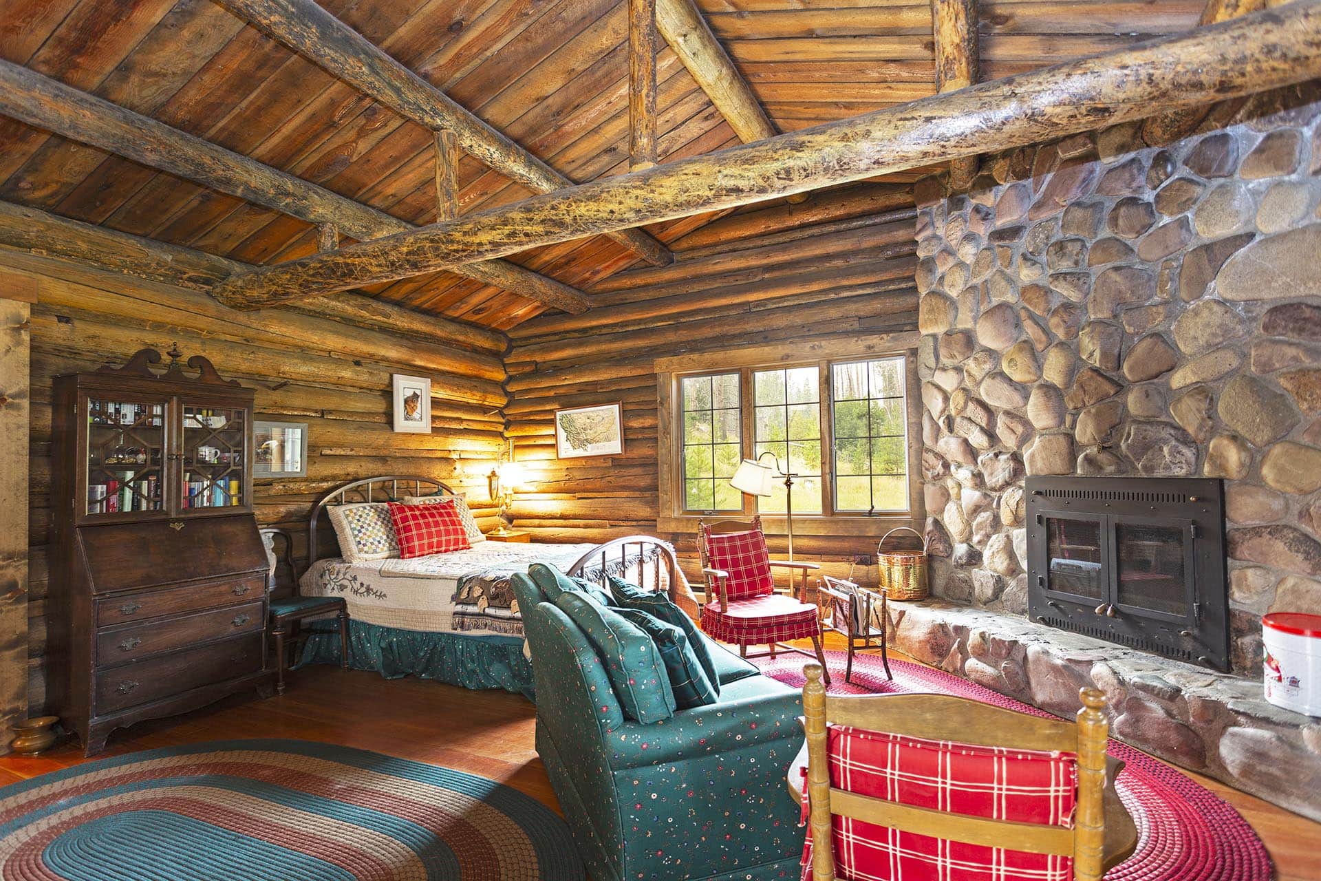 guest cabin moose lake montana middle fork rock creek retreat