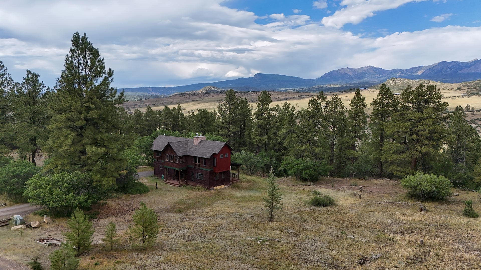 guest cabin residential estate for sale colorado endless vista ranch