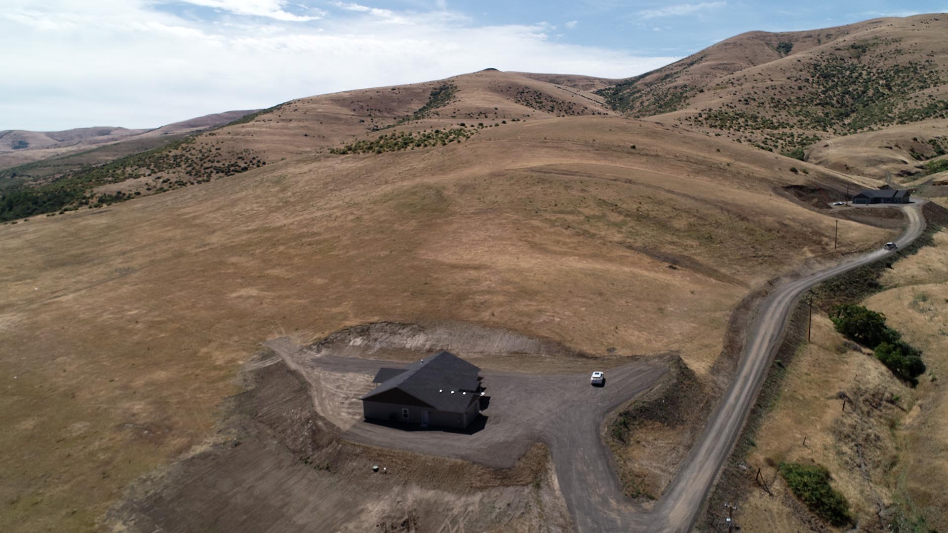 house and land aerial oregon McKay Creek Country Estates