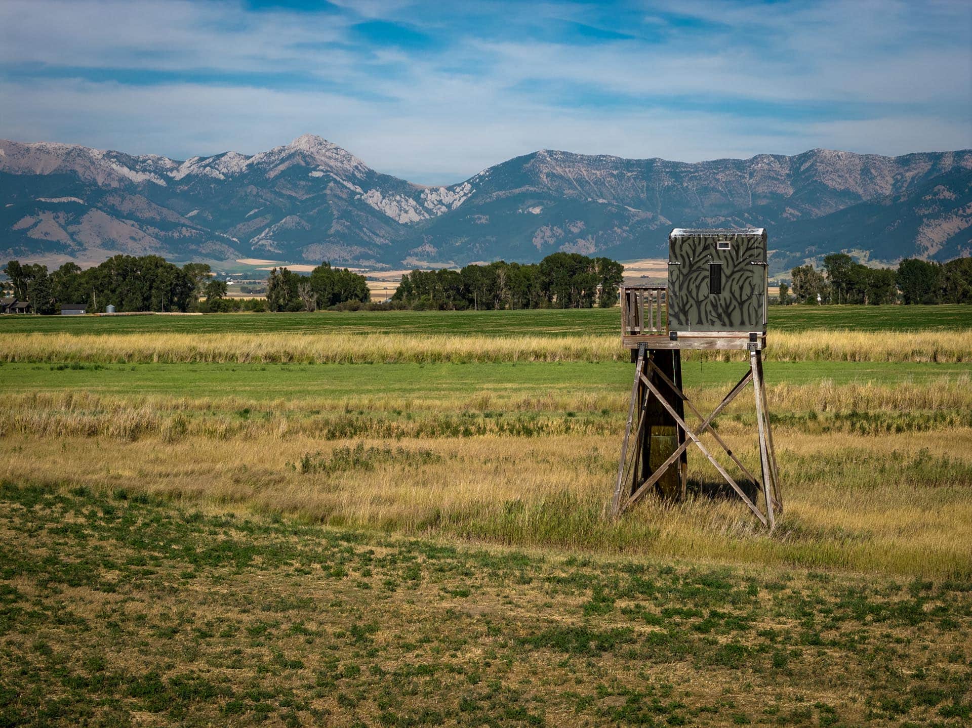 hunting property with stand for sale montana penwell preserve