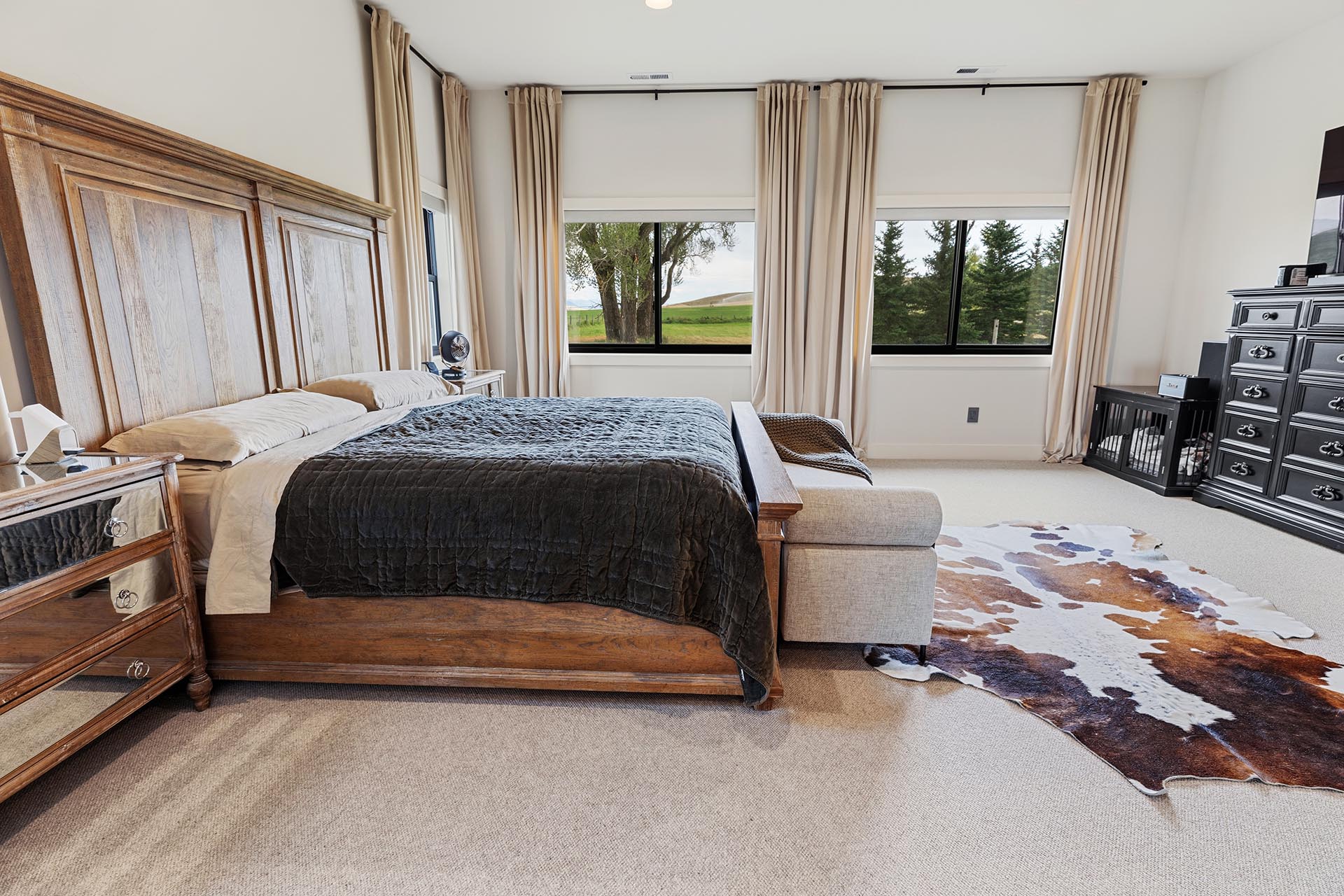 luxury master bedroom for sale montana hollowtop homestead