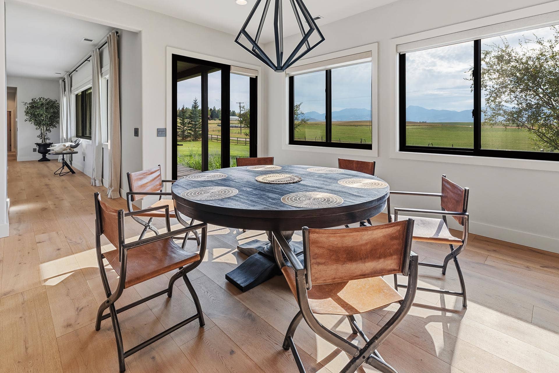 modern kitchen interior home montana hollowtop homestead