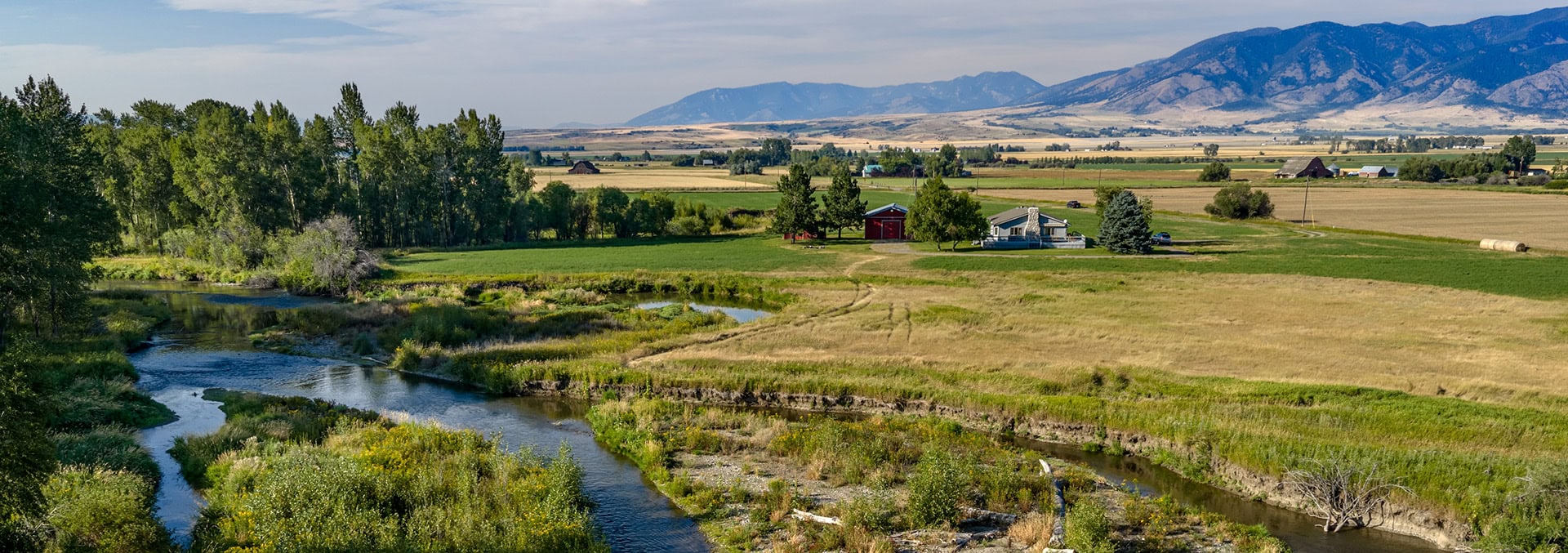 montana ranch for sale east gallatin riverlands