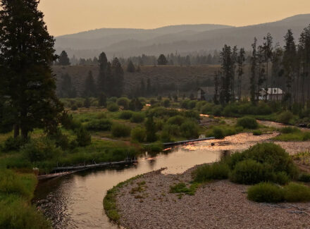 montana waterfront property for sale middle fork rock creek retreat