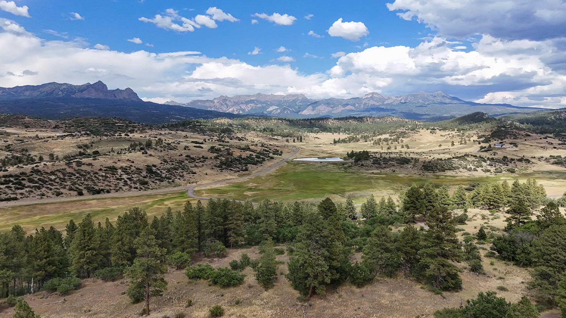 mountain view acreage with pond land colorado endless vista ranch