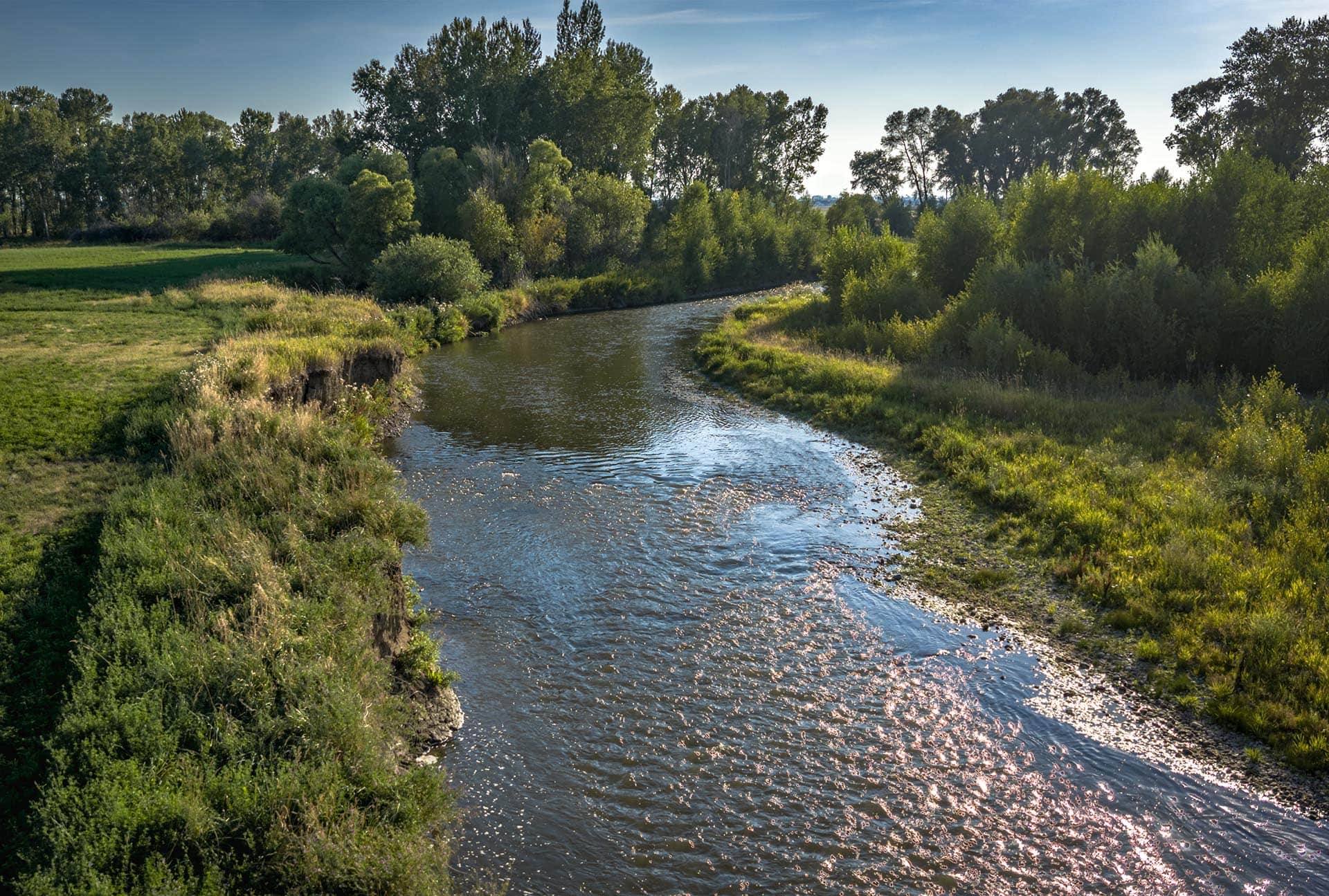natural river frontage land for sale montana east gallatin riverlands