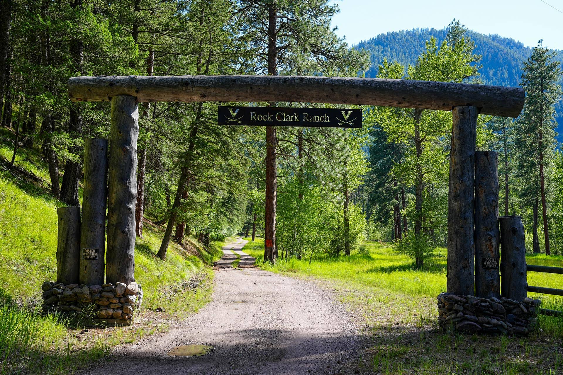 private gated ranch montana rock clark ranch