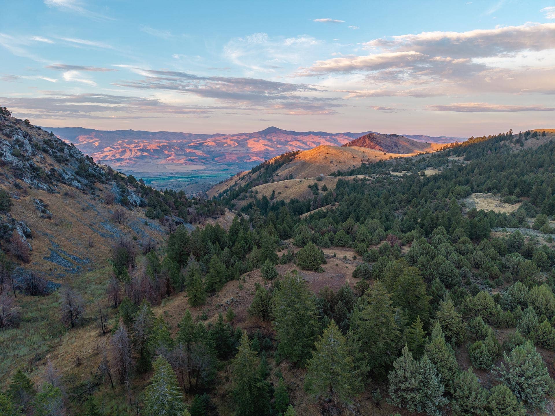 sunset mountain valley hunting sporting for sale oregon powell creek ranch