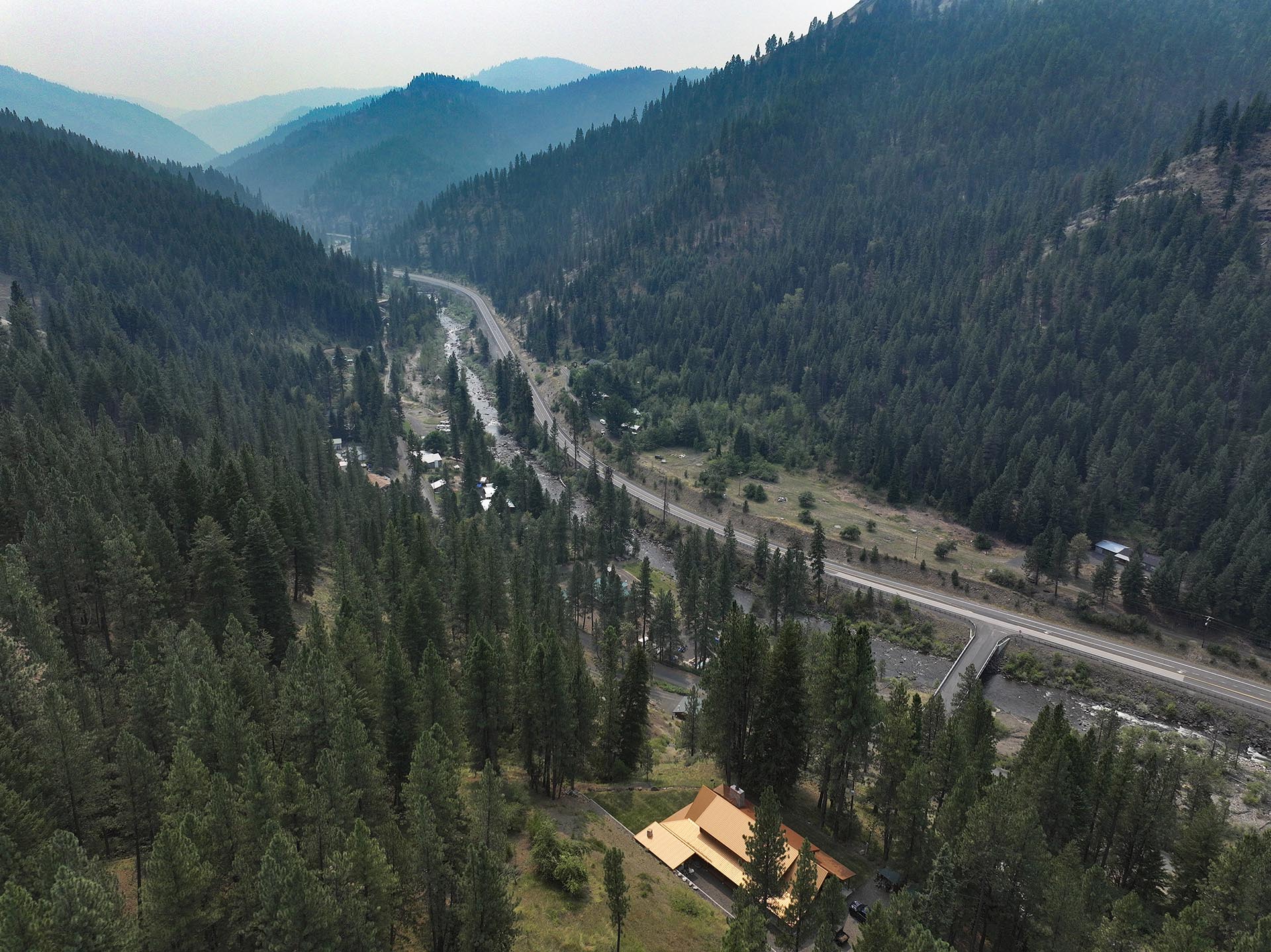 timber and stone home for sale idaho little salmon river lodge