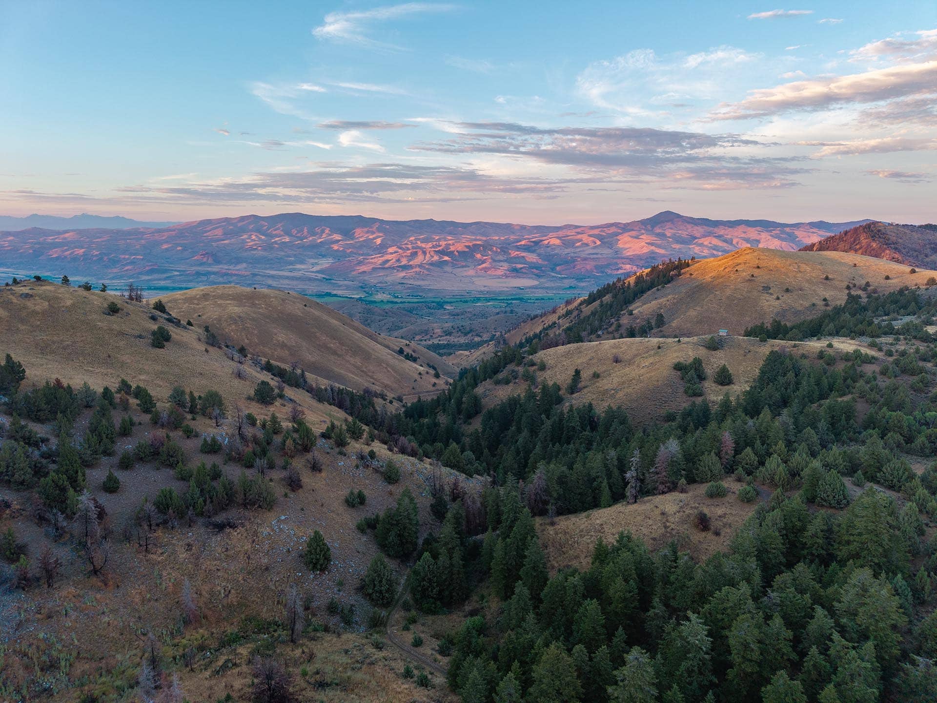 timbered mountain property hunting sporting oregon powell creek ranch