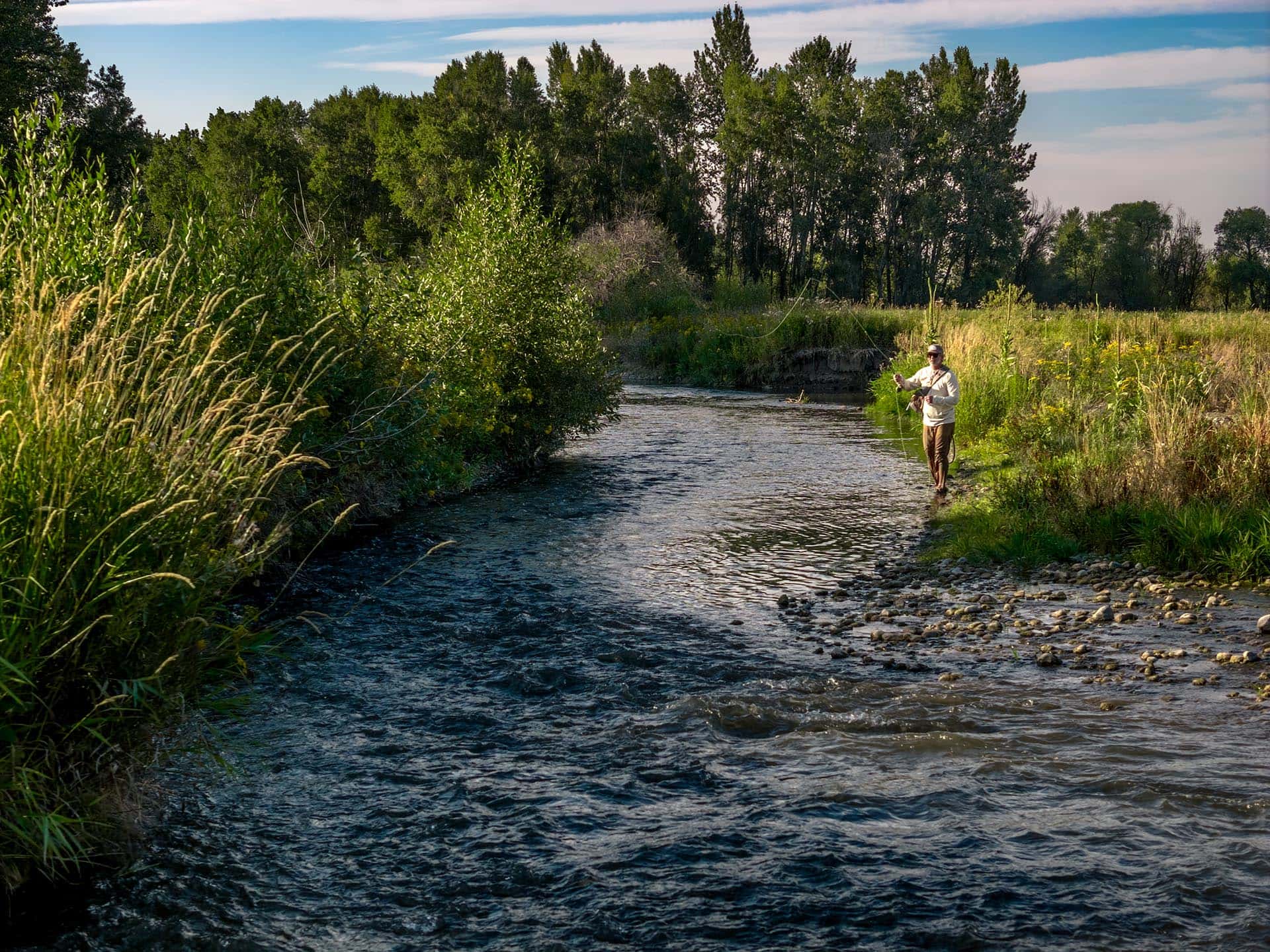 trout stream land montana east gallatin riverlands