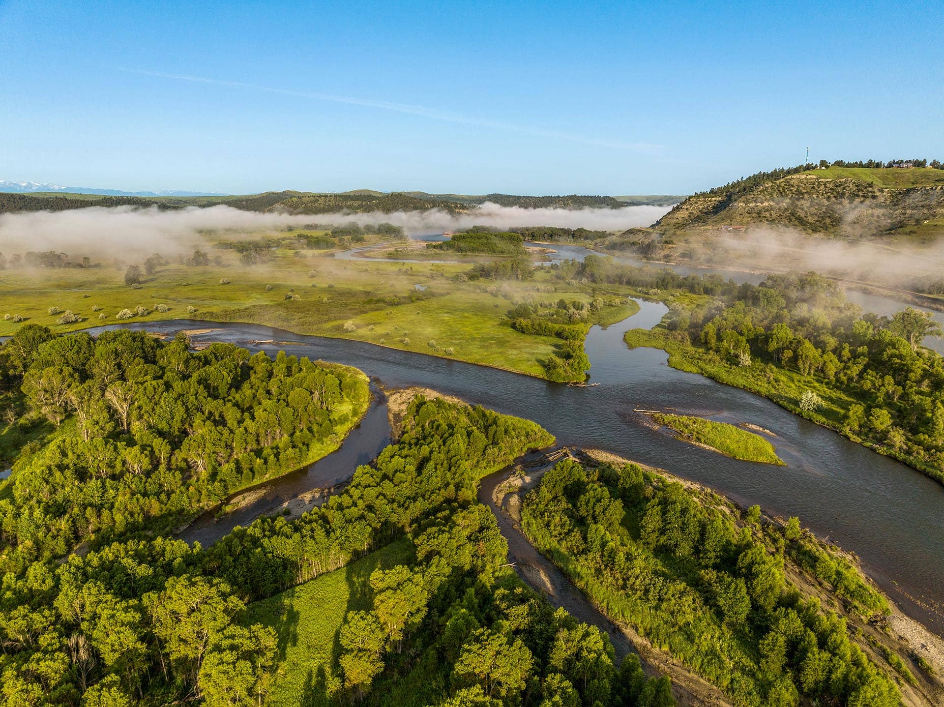 vast river system acreage for sale montana stillwater-yellowstone confluence ranch