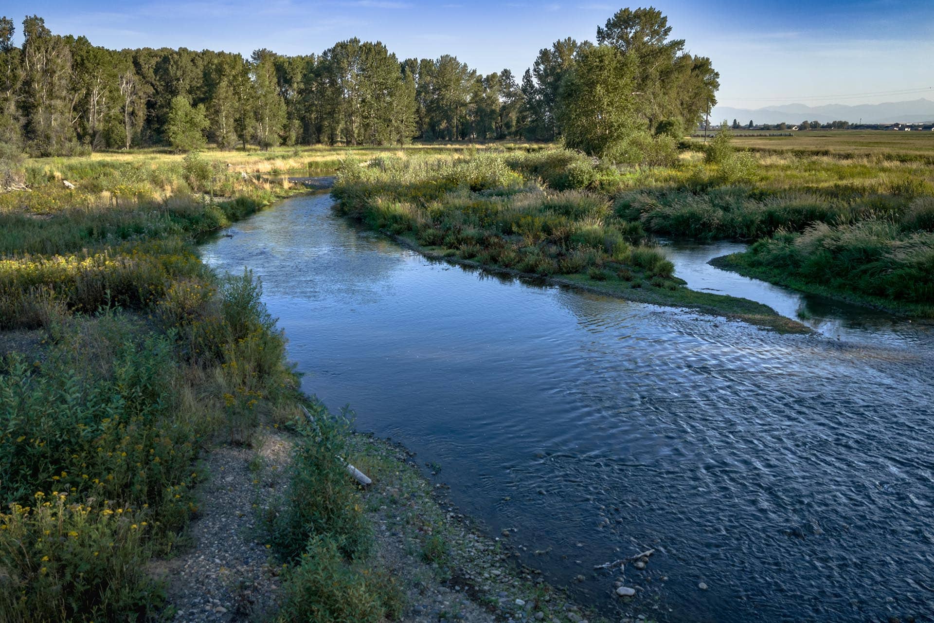winding river property for sale montana east gallatin riverlands