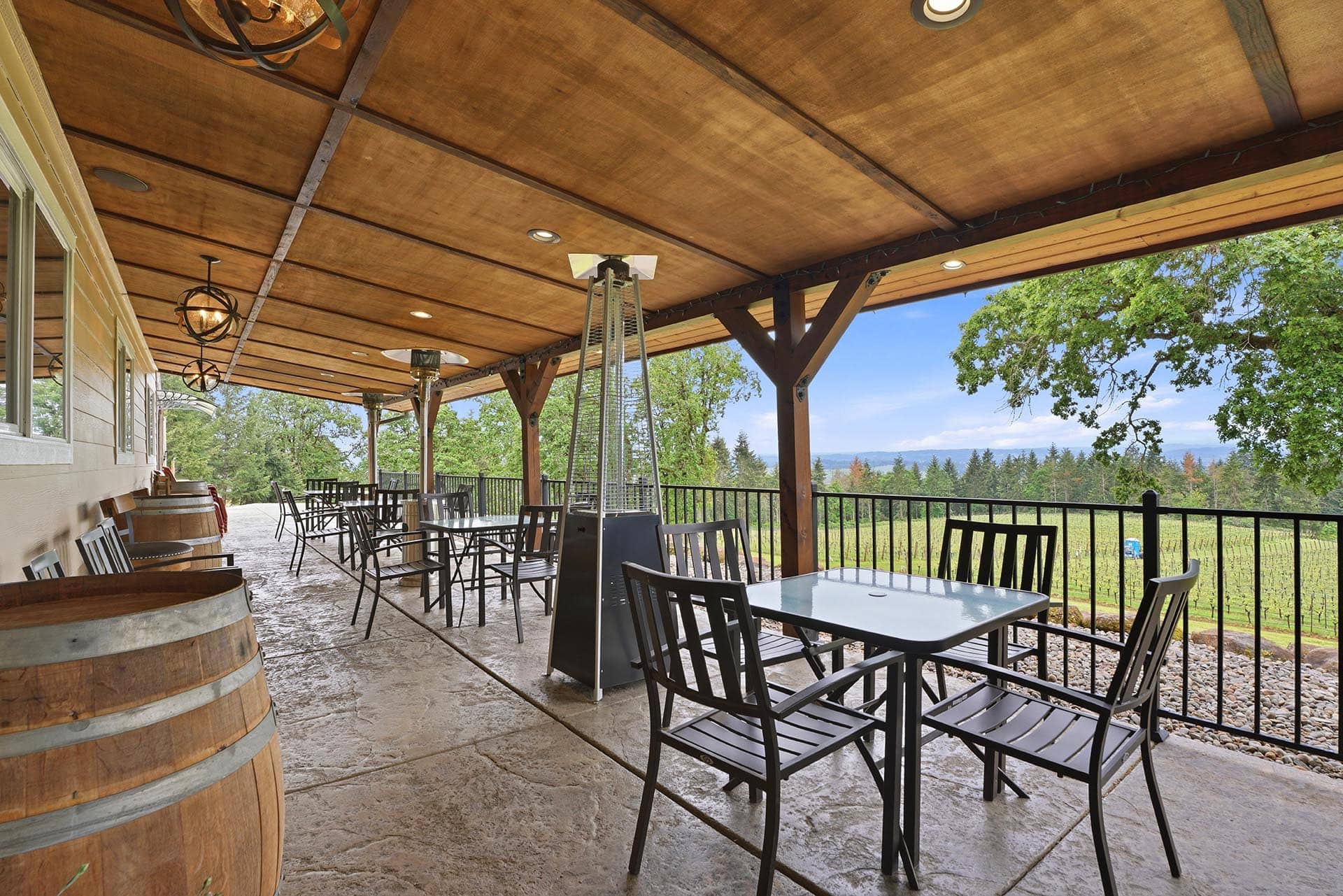 wine tasting room for sale oregon willamette wine country estate
