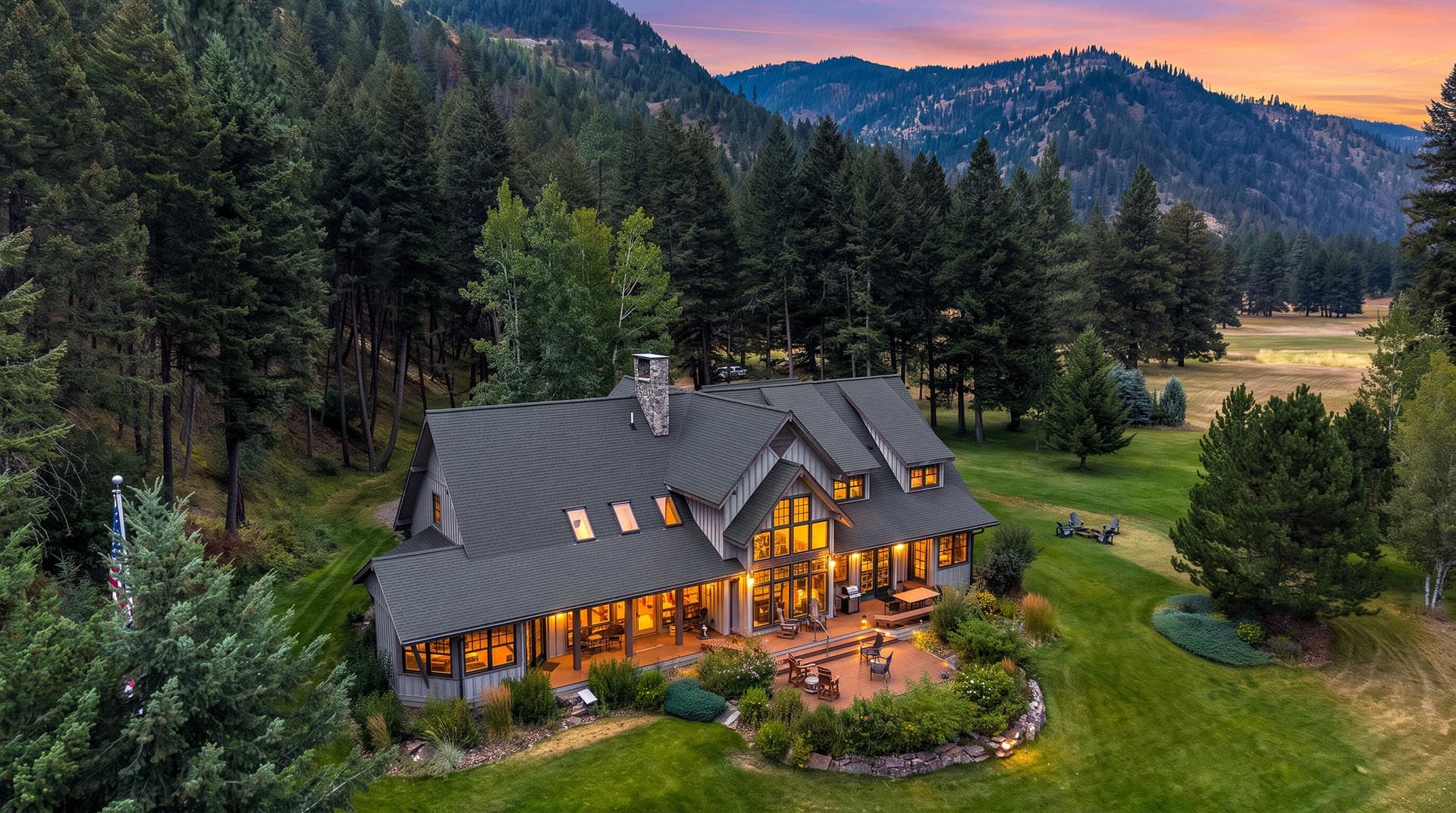 Clark Fork River estate montana rock clark ranch