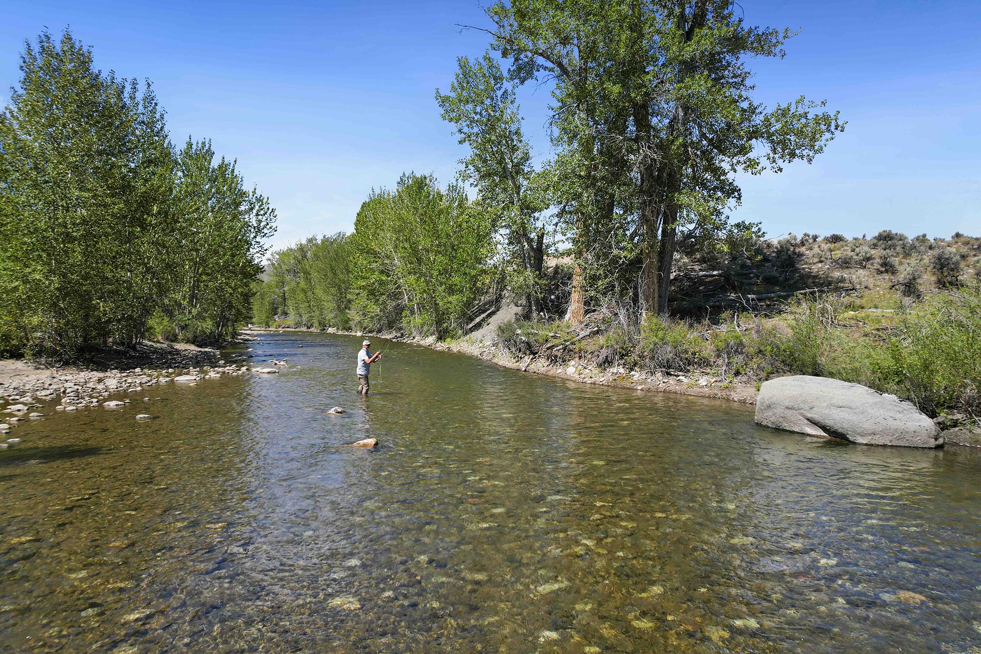 fly fishing big lost river idaho circle rg ranch