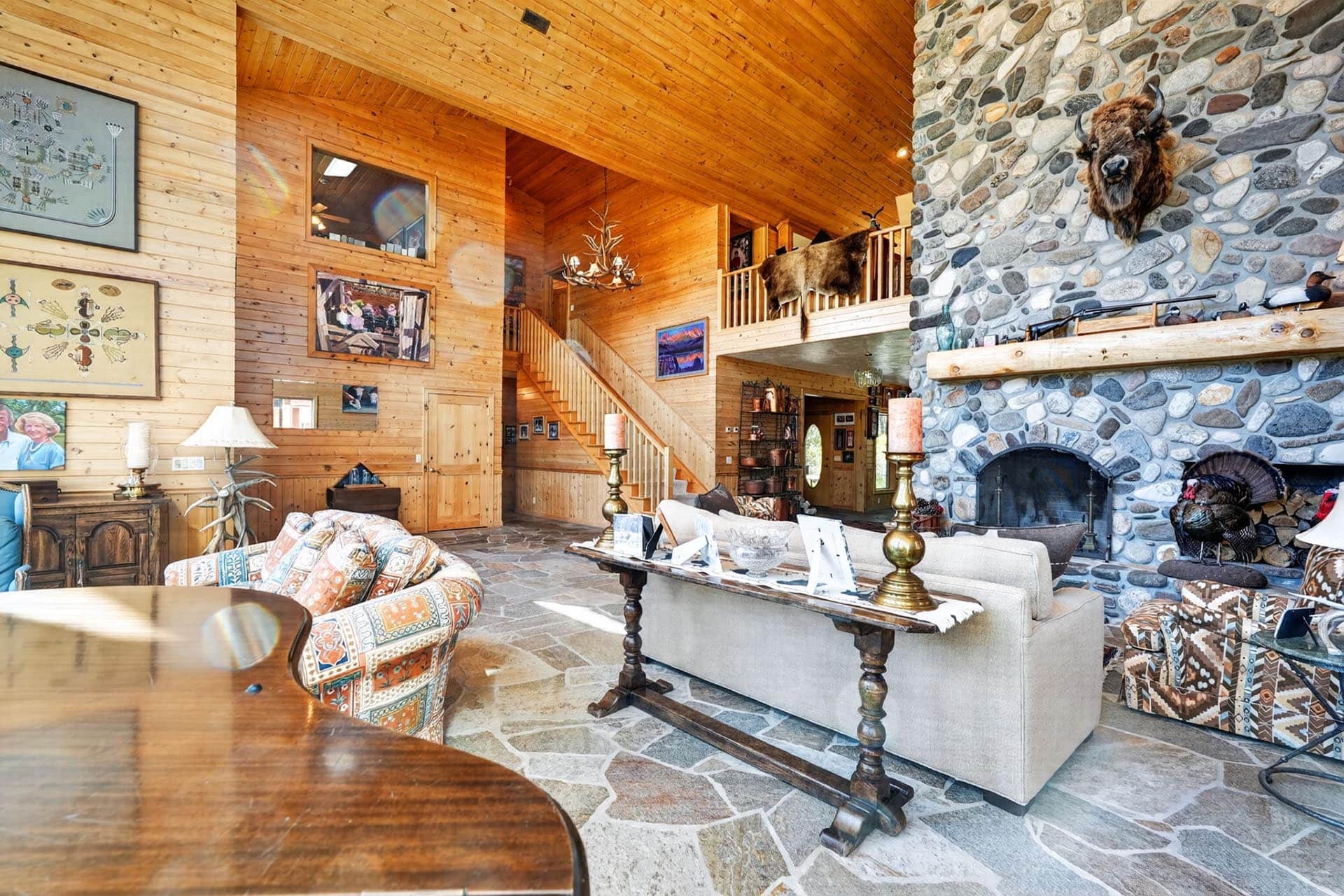 Great Room Idaho Circle RG Ranch