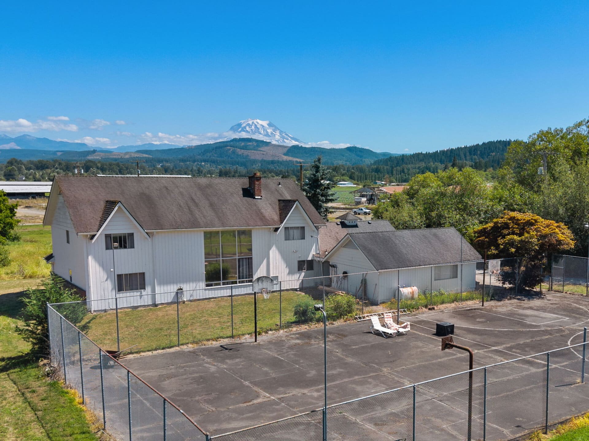 Home court for sale Washington Mountain Harvest Farm