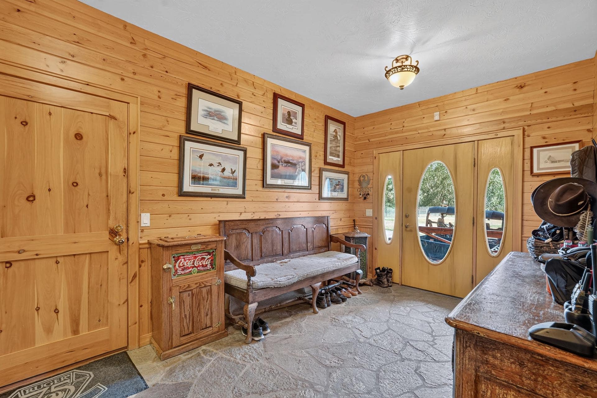 Mud Room Entry Idaho Circle RG Ranch